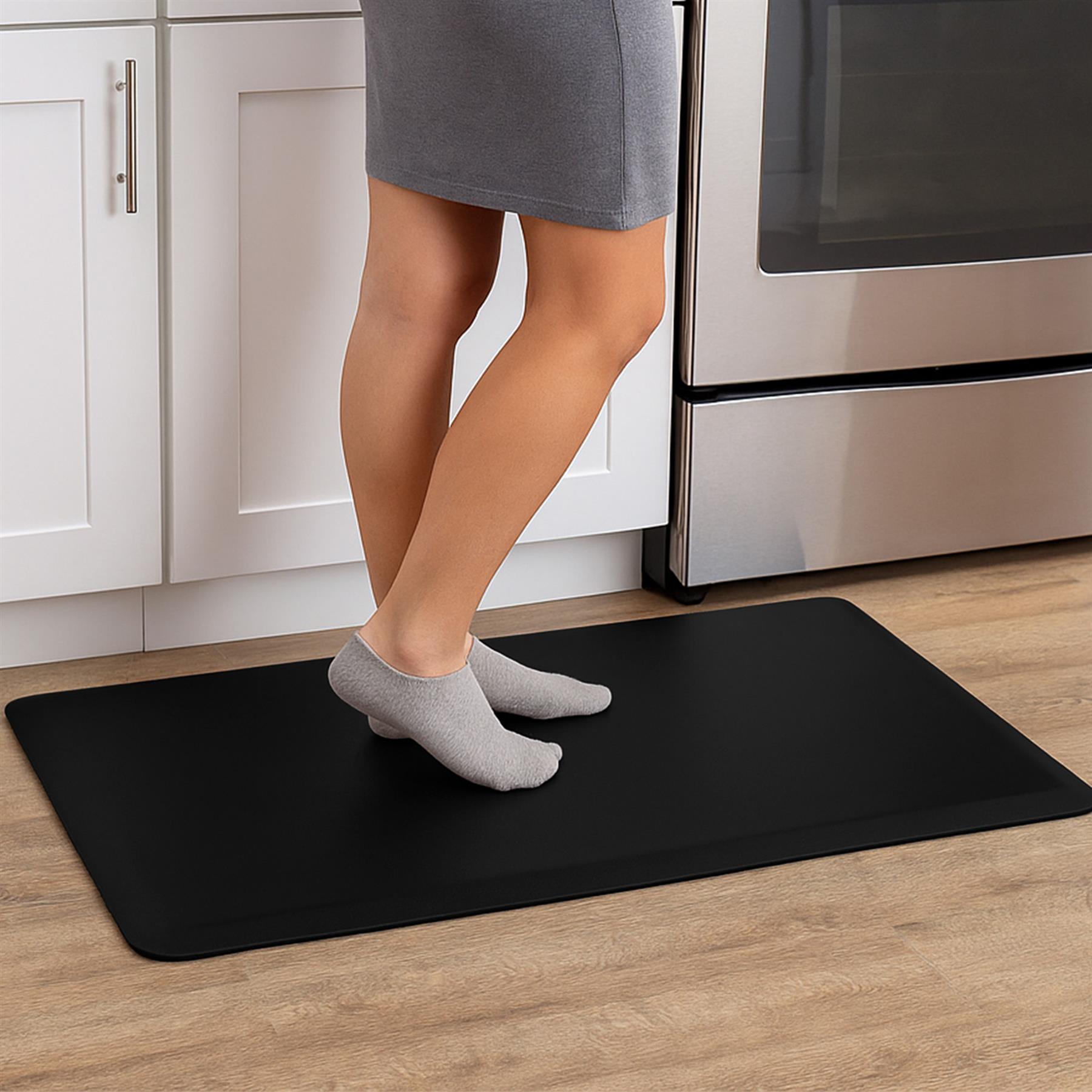 K Collection Anti-Fatigue Standing Mat – Non-Slip Durable PVC for Home/Work