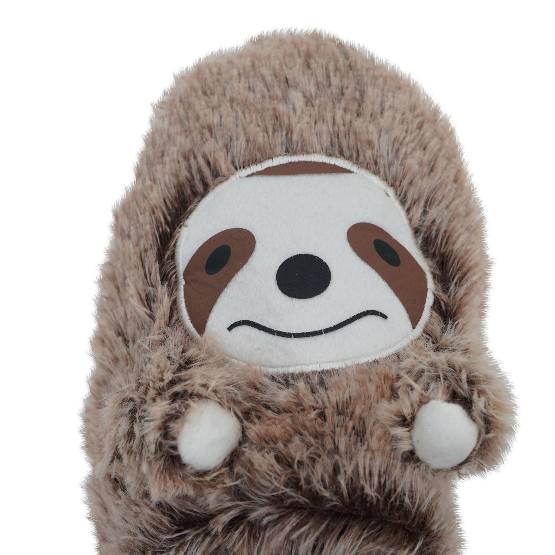 Ladies & Girls Faux Fur SLOTH MULE Slippers Matching Mini Me Fleece
