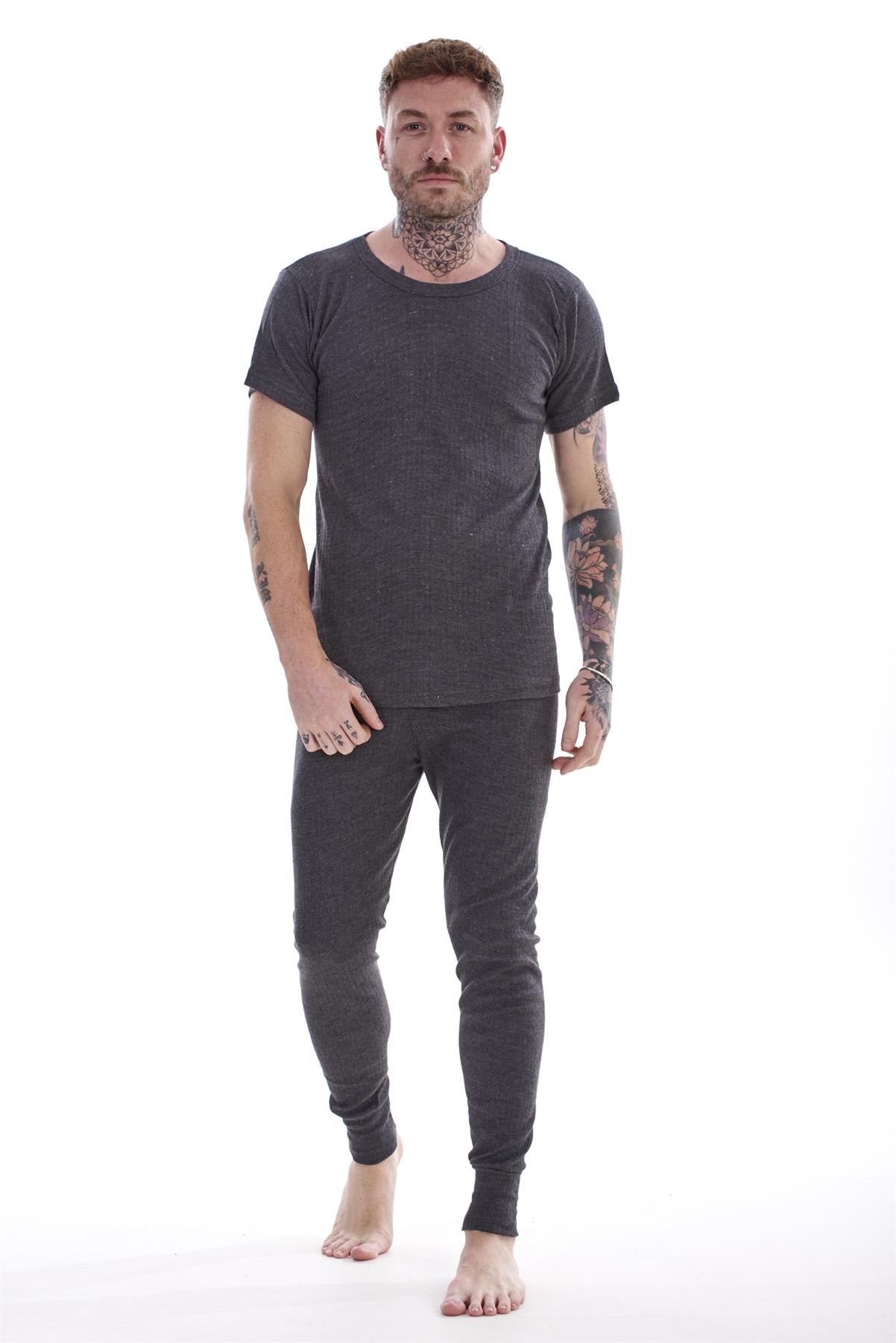 Heatforce Herren 3er Pack Thermo Langarm / Kurzarm Oberteile T-Shirt Unterwäsche S-5XL - Bild 24 von 39
