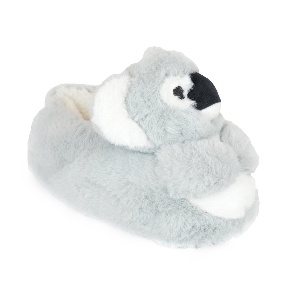Kids Girls Novelty Animal Slippers Unicorn Husky Dog Rainbow Koala Bottee 9 - 3 - Picture 4 of 10