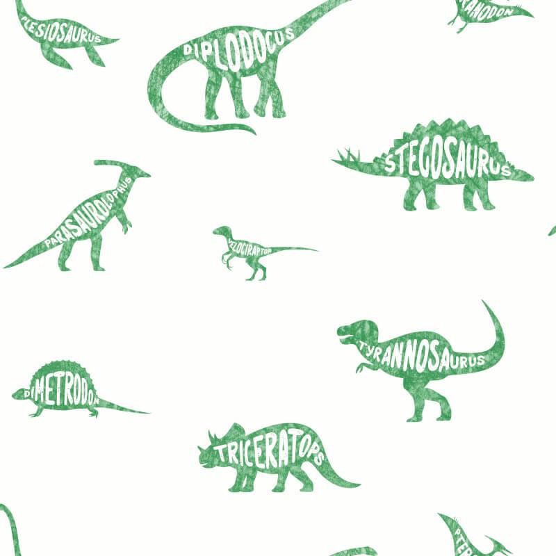 Kindergarten Spaß Dinosaurier Tapete Dino Stadt Doodles Wörterbuch Straße - Bild 4 von 20