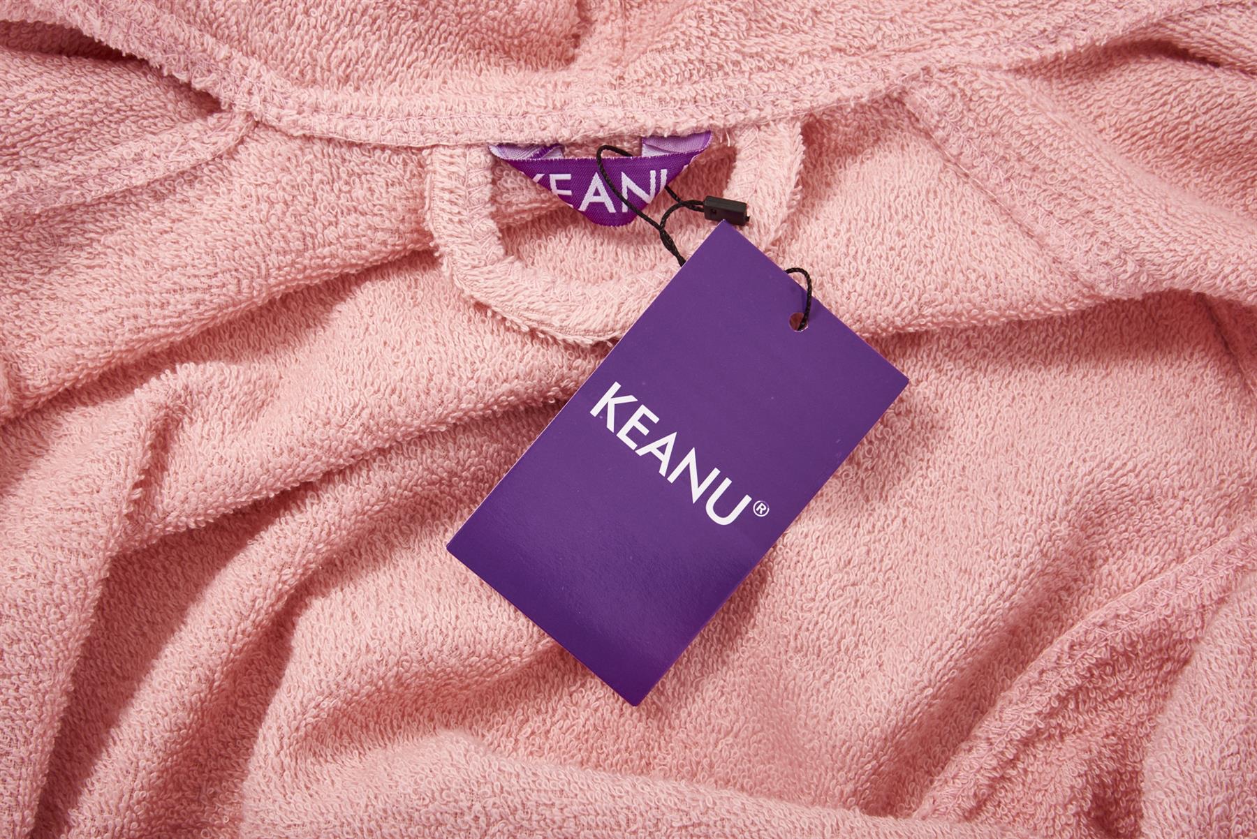 Ladies 100 Pure Cotton Towelling Hooded Dressing Gown Bathrobe Towel