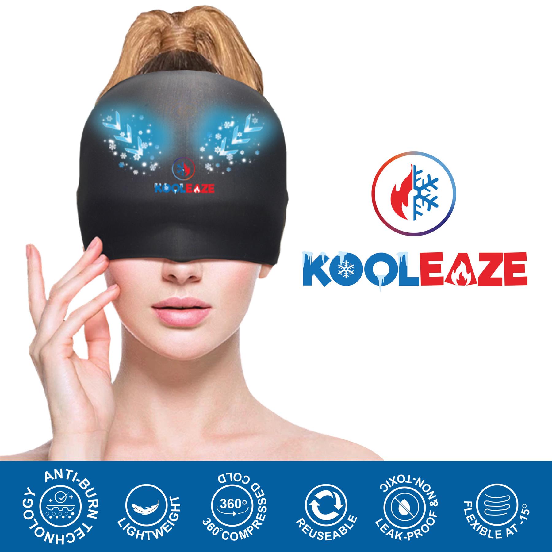KOOLEAZE Hot / Cold Reusable Gel Ice Compress Pack Swelling Pain Relief Support - Picture 21 of 50