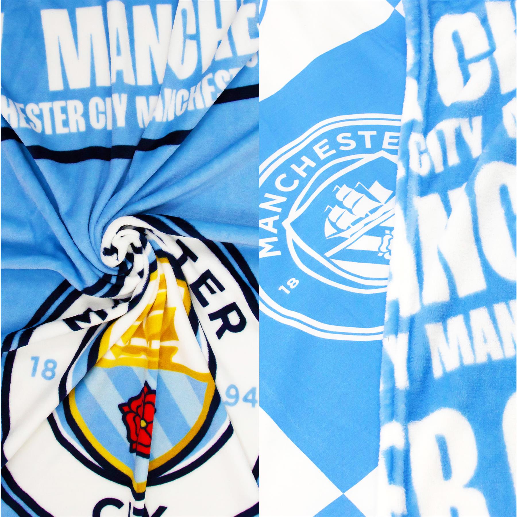 Fundas nórdicas oficiales del Manchester City FC Football Club Merch mantas y más - Imagen 16 de 31