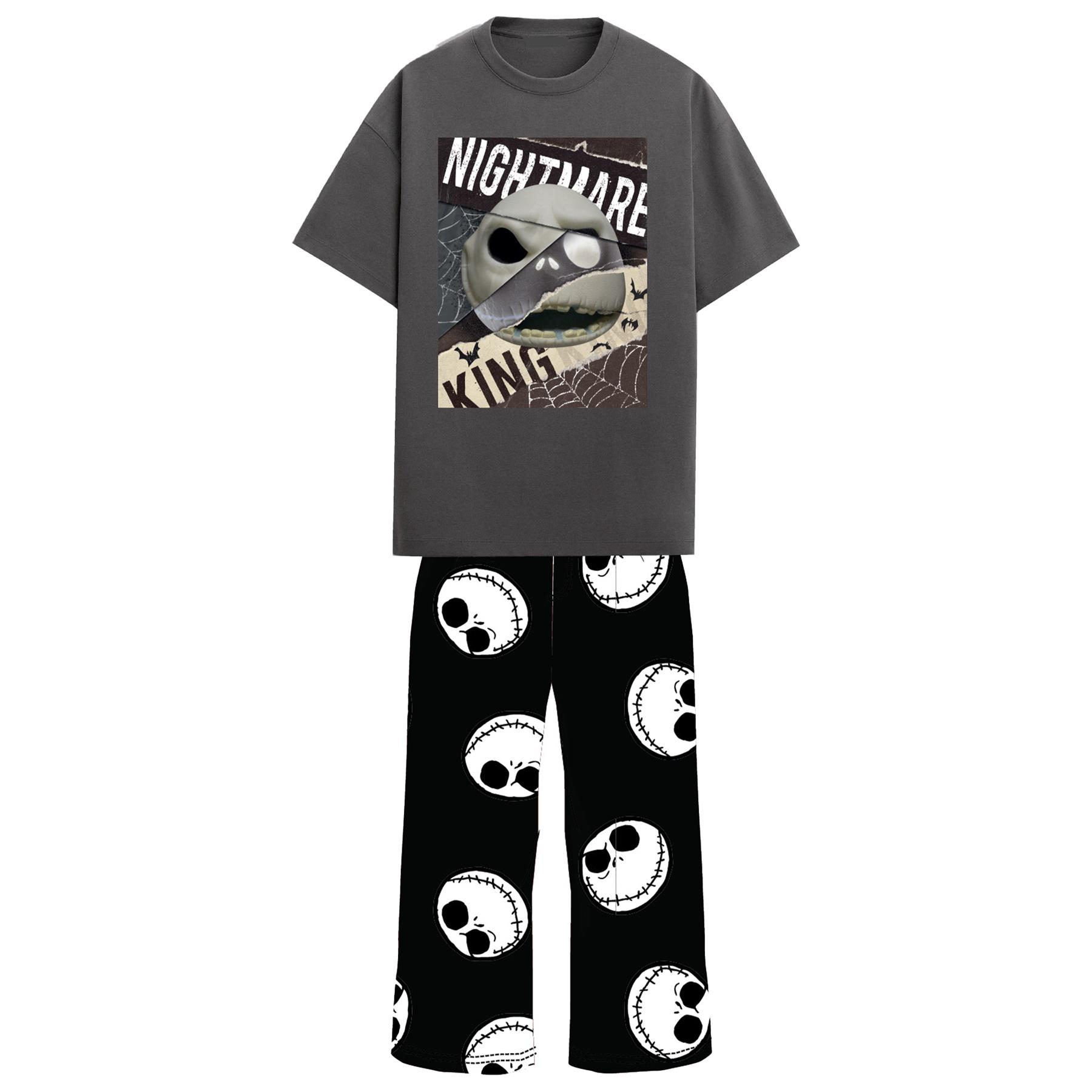 Set Pigiama Donna/Uomo Disney Nightmare Before Christmas set suo e suo - Foto 6 di 10