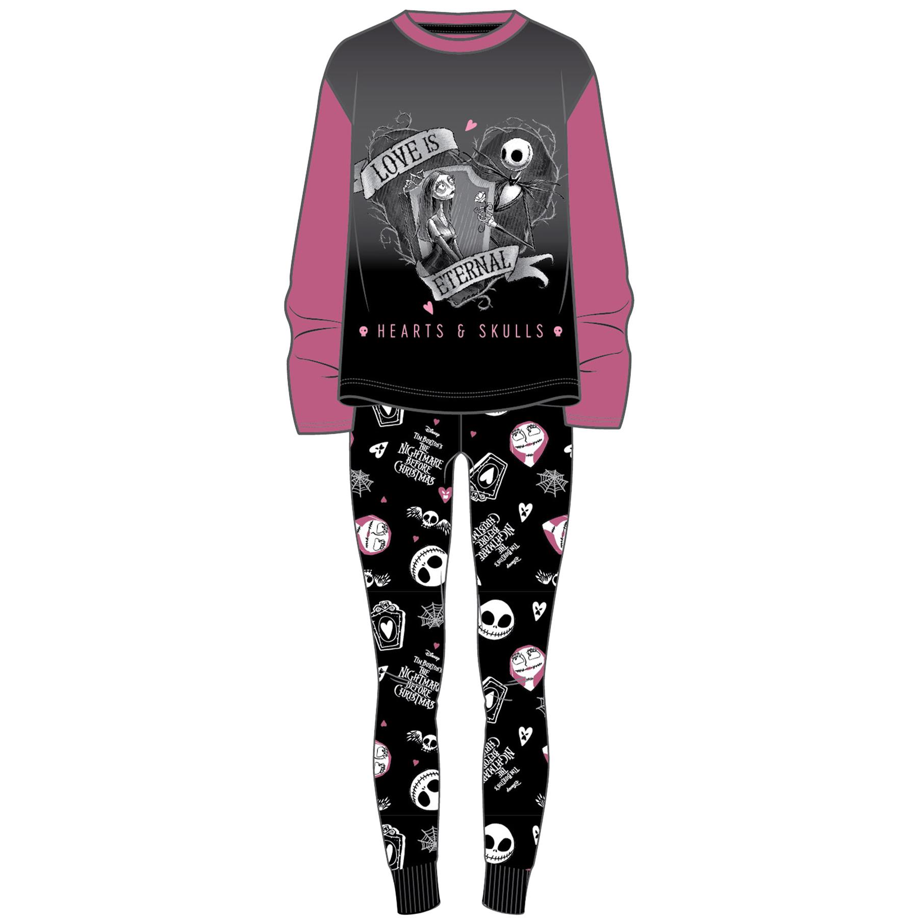 Set Pigiama Donna/Uomo Disney Nightmare Before Christmas set suo e suo - Foto 5 di 10