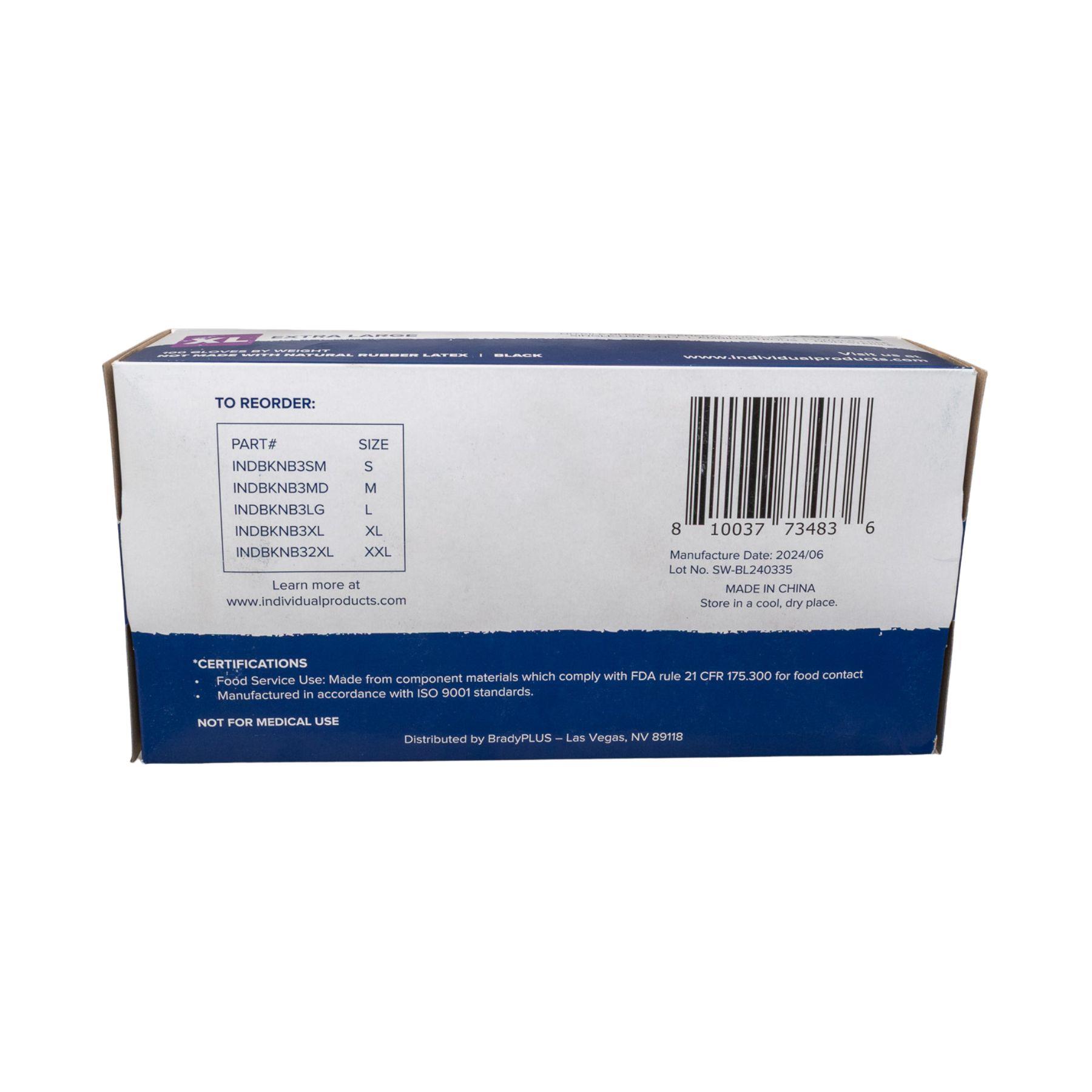 Individual Gloves Nitrile Blend Powder Free