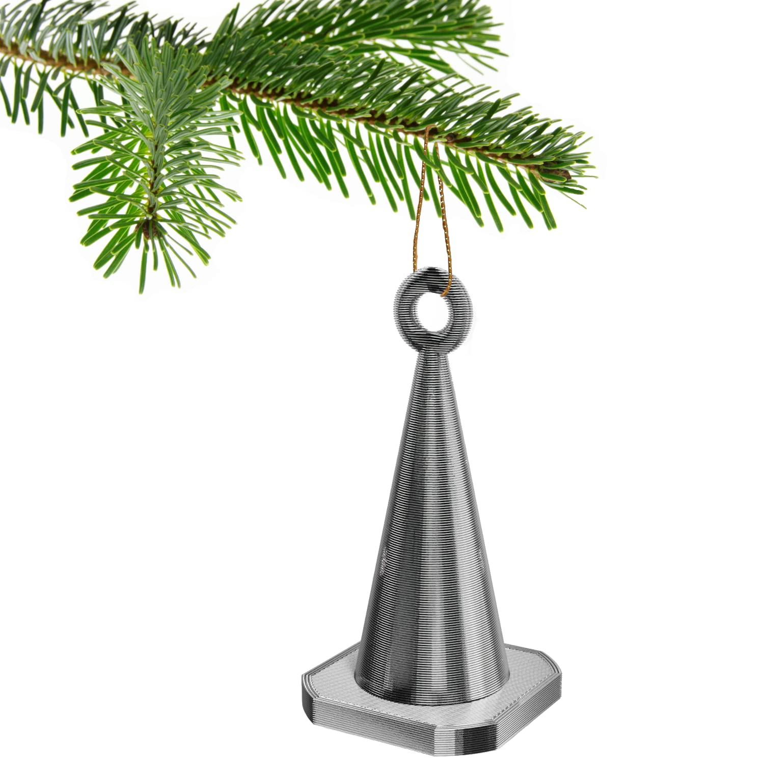 Traffic Cone Christmas Tree Bauble Decoration Ornament For Christmas