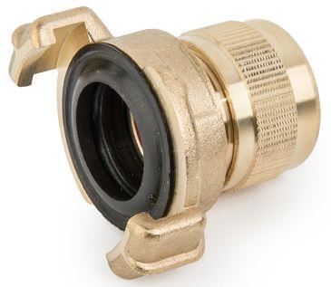 GEKA Hose Quick Connector 3/4 inch Hose Brass Main Image