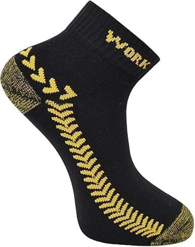 Mens Work Socks Heavy Duty Low Cut Breathable Athletic Ankle Sports Socks 6-11 - Picture 9 of 10