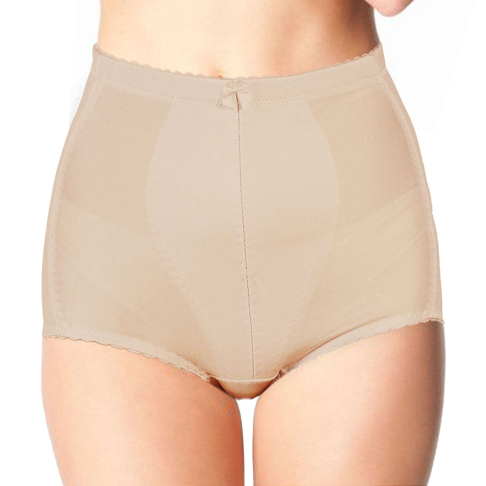 LADIES WOMENS GIRDLE BRIEFS MEDIUM CONTROL SUPPORT KNICKERS BODY SHAPER PANTIES - Picture 8 of 10