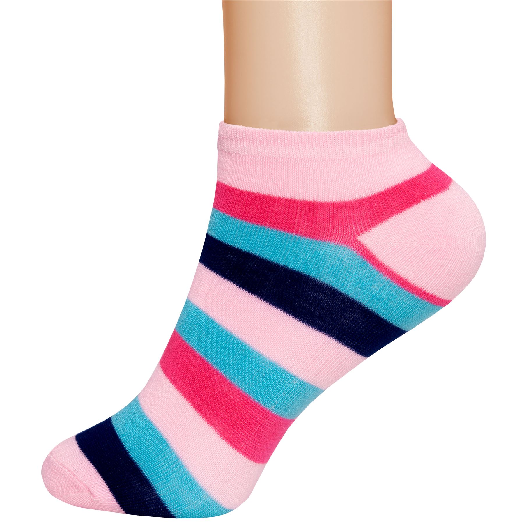 3 Pairs Ladies Trainer Socks Girls Liner Sports Adults Womens Funky