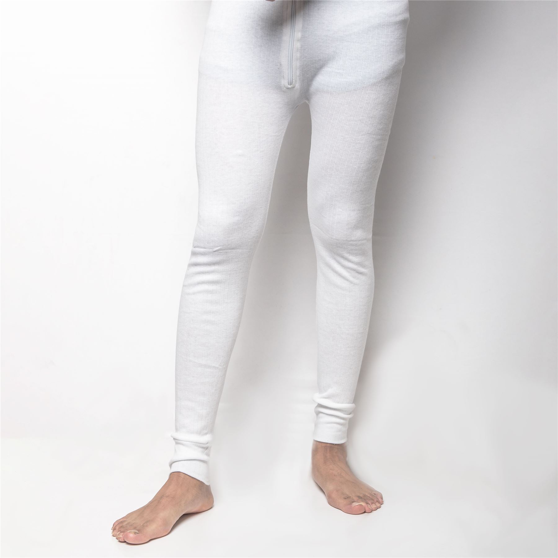 MEN'S ALL IN ONE THERMAL BASELAYER PLAYSUIT WINTER ZIPUP UNDERWEAR BODYSUIT - Imagen 14 de 22