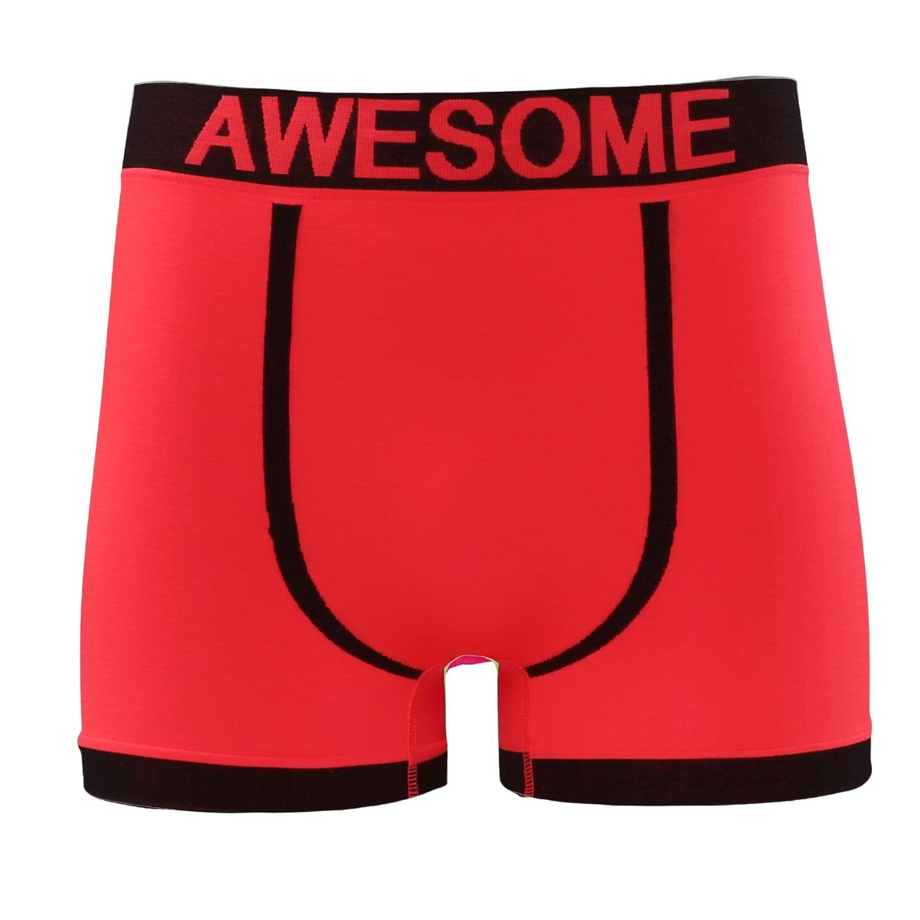 12 Pack Mens Neon Boxer Shorts Classic Sports Trunk Brief Adult Underwear S-2XL - Picture 6 of 10