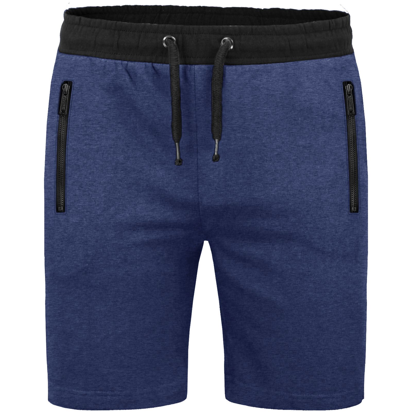 Mens Sweat Shorts Jogger Fleece Jersey Jogging Summer Pocket Sports Running Gym eBay