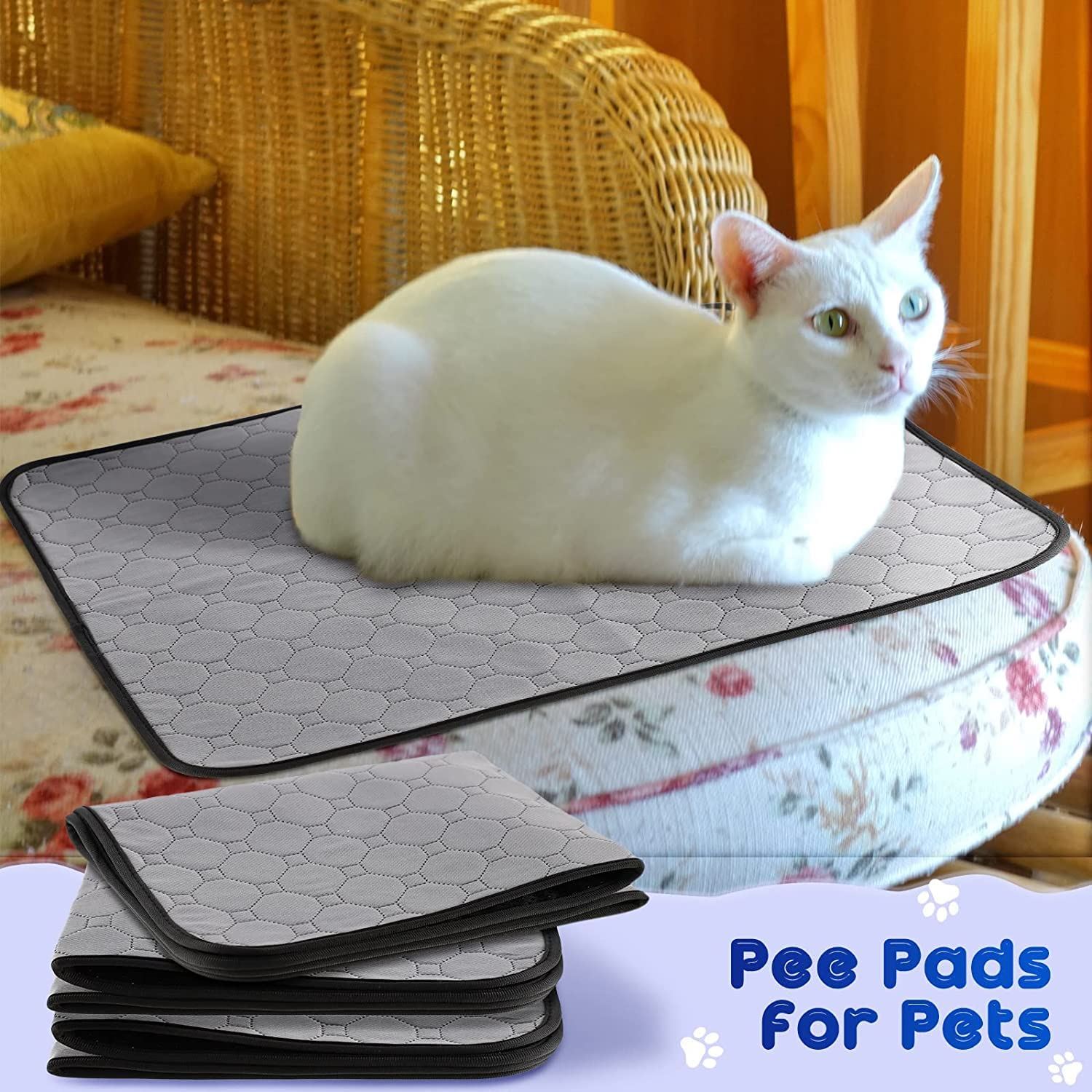 Dog Pee Mat Pad Training Reusable Washable Puppy Pads Waterproof Super Absorbing - Picture 12 of 12