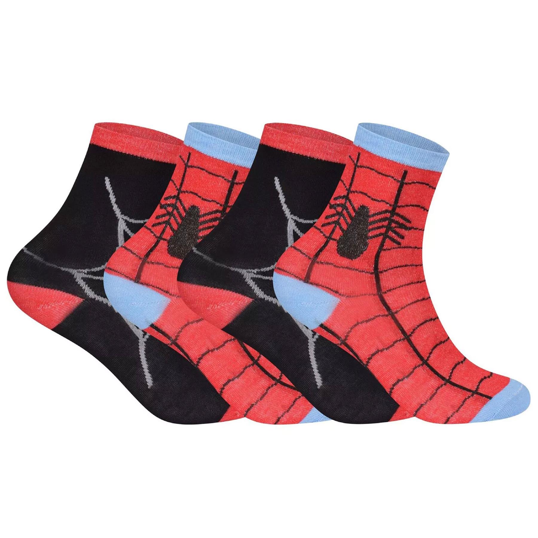 3/6 Pairs Girls Boys Kids Crew Socks Childrens Novelty Character Funky Designs - Picture 44 of 53