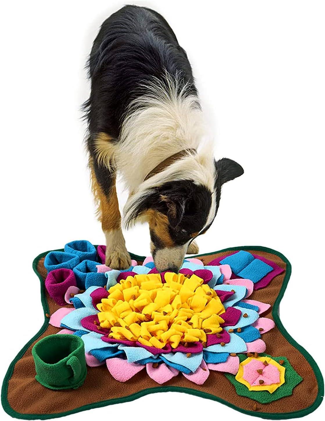 Snuffle Mat For Dogs Pet Feeding Puzzle Sniffing Washable Puppy