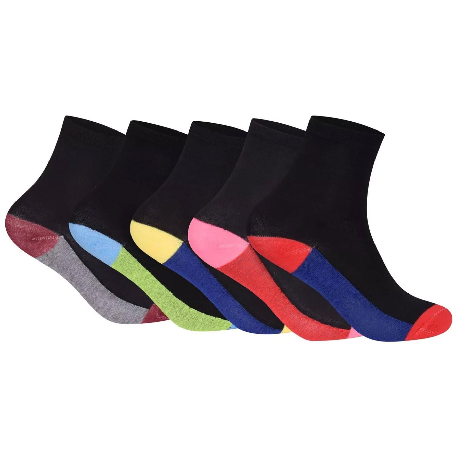 3/6 Pairs Girls Boys Kids Crew Socks Childrens Novelty Character Funky Designs - Picture 45 of 53