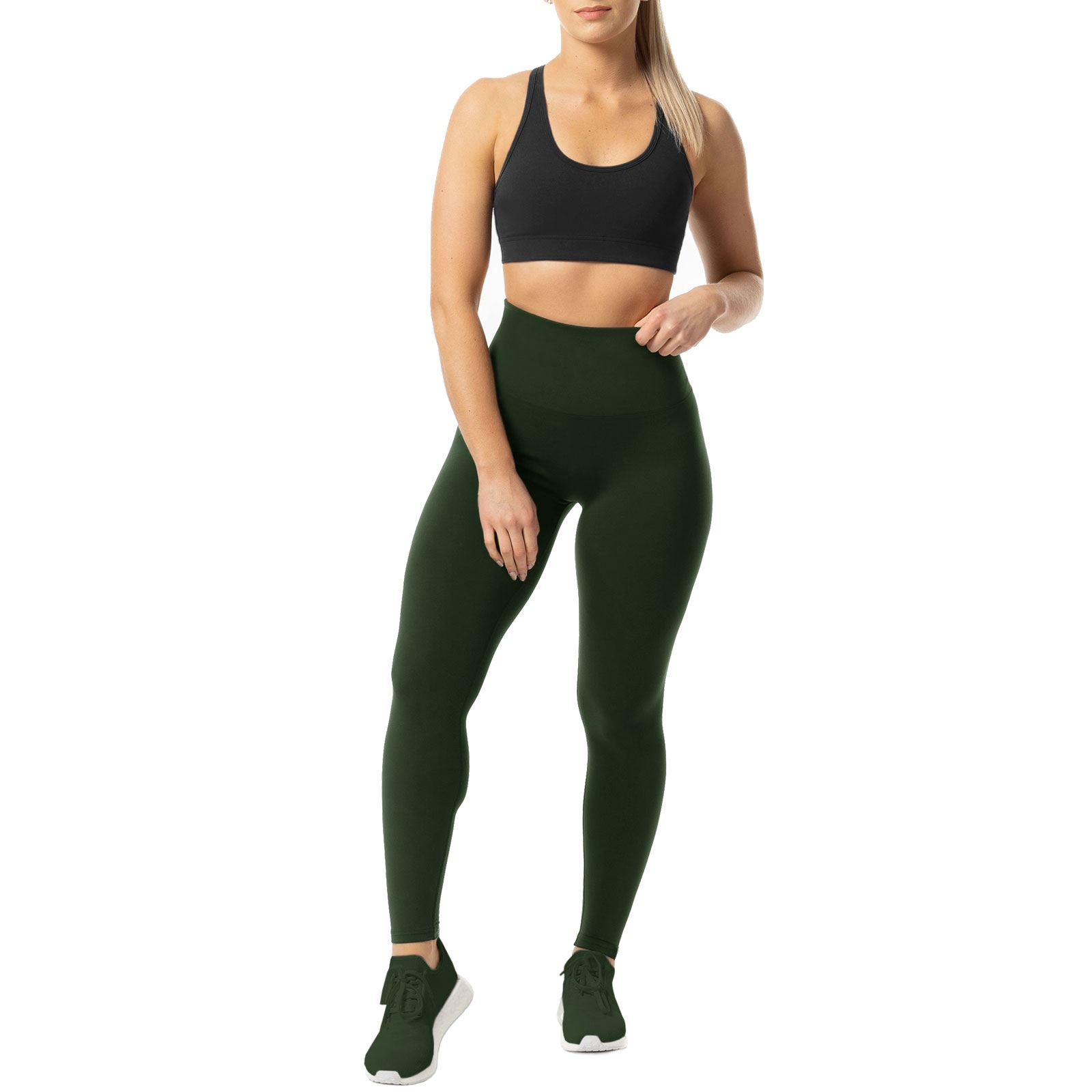 Ladies Thermal High Waist Warm Winter Thick Fleece Leggings Tummy Control 8-26 - Picture 16 of 28