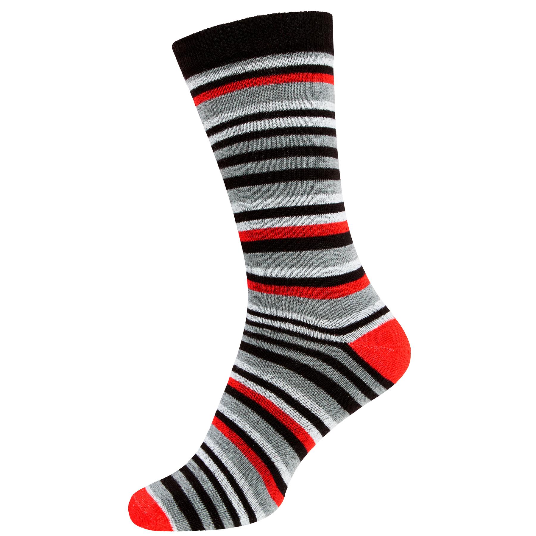 Mens Moon Funky Design Socks Bright Cotton Rich Coloured Stripes Size 6-11 - Picture 22 of 72