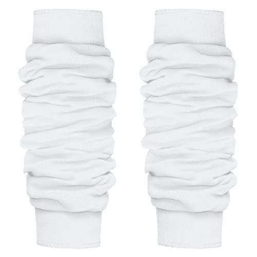 GIRLS TUTU LEG WARMERS 80’S WOMENS FANCY DRESS LADIES DANCE KNEE SOCKS ACCESSORY - Picture 24 of 31