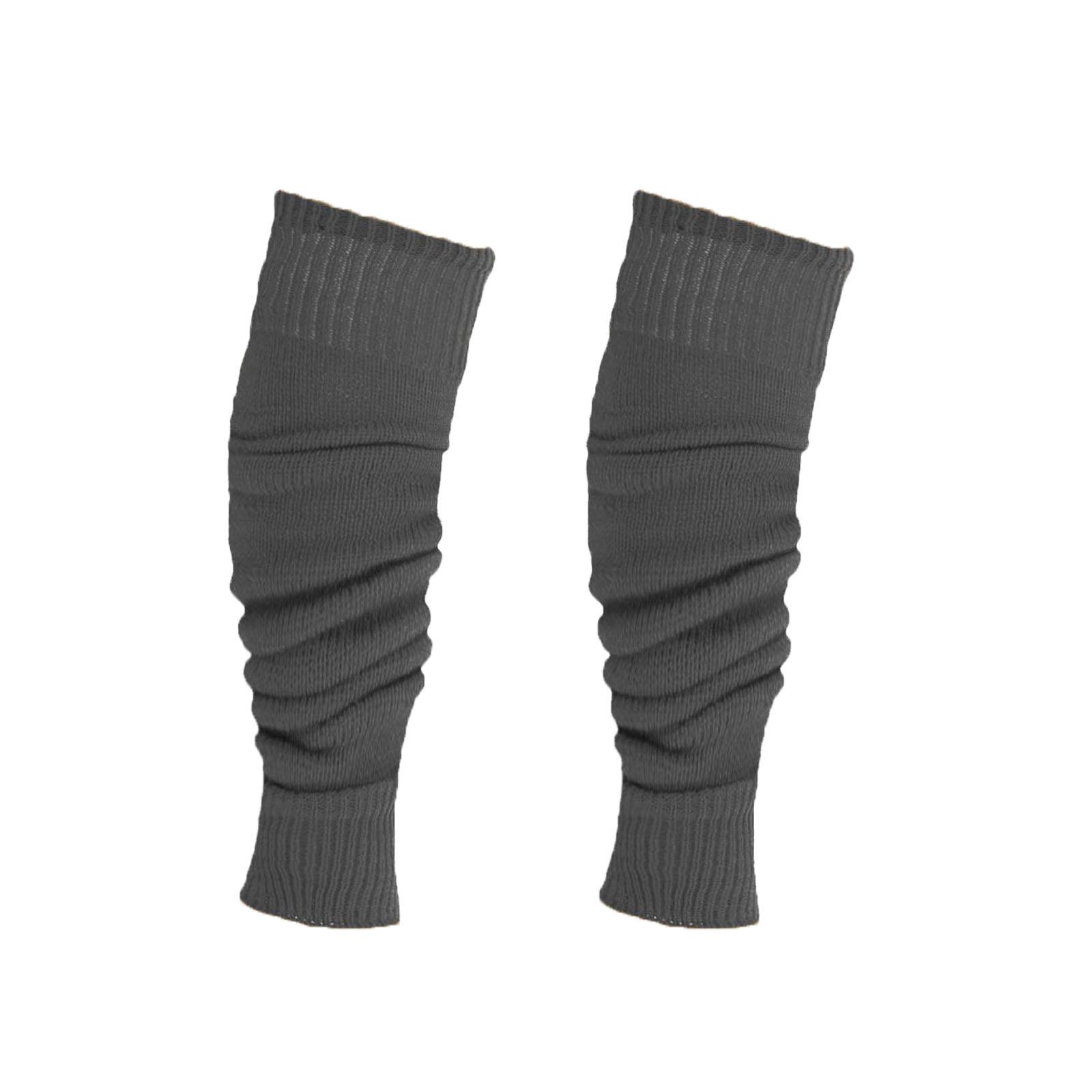 GIRLS TUTU LEG WARMERS 80’S WOMENS FANCY DRESS LADIES DANCE KNEE SOCKS ACCESSORY - Picture 7 of 31