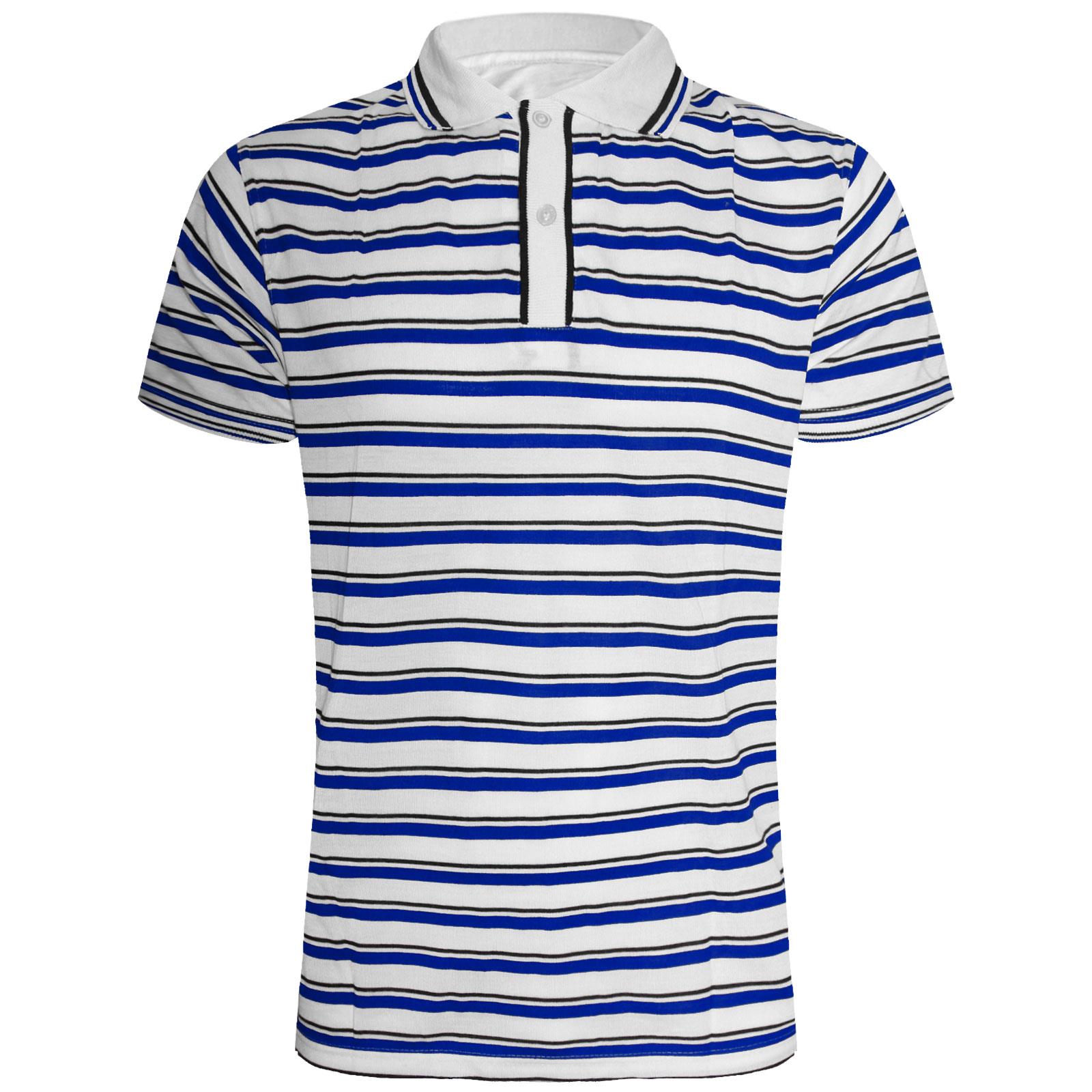 MENS COLLARED POLO TSHIRT PIQUE SHORT SLEEVES SUMMER NECK REGULAR TOP