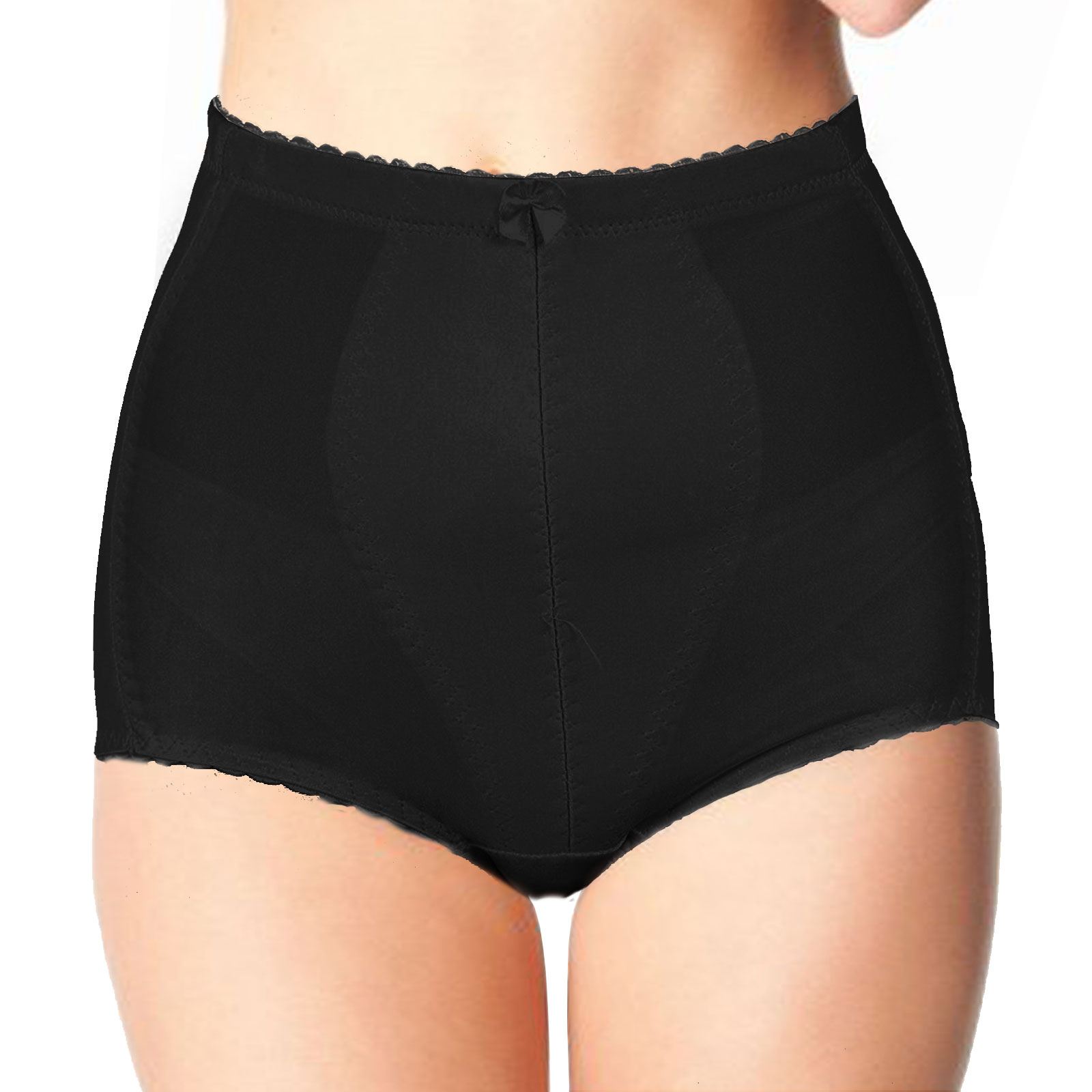 LADIES WOMENS GIRDLE BRIEFS MEDIUM CONTROL SUPPORT KNICKERS BODY SHAPER PANTIES - Picture 5 of 10