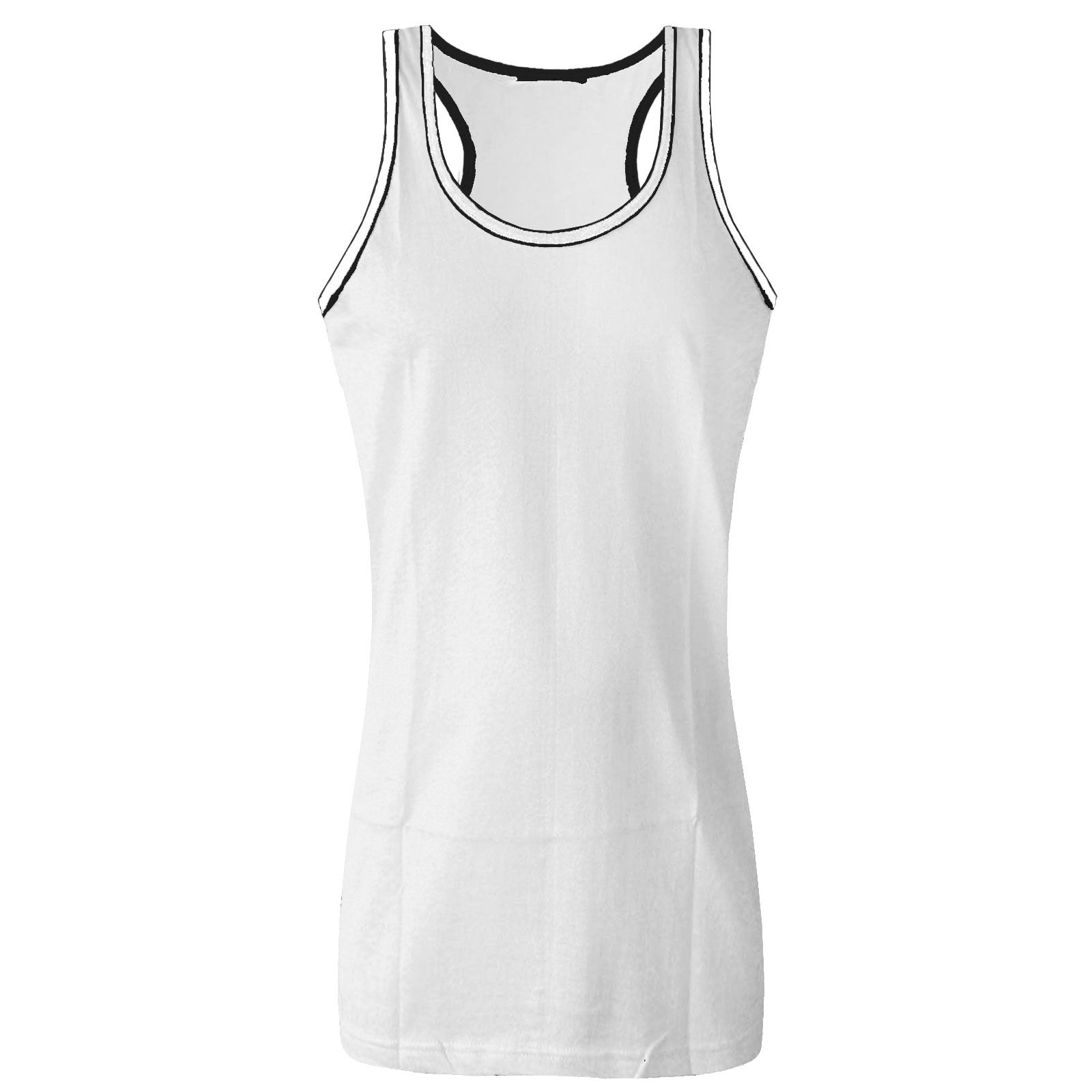 NEU HERREN MUSKEL TOPS BAUMWOLLE ÄRMELLOS FITNESS FITNESS SPORT FARBVERKLEIDUNG STRANDWESTE - Bild 8 von 9