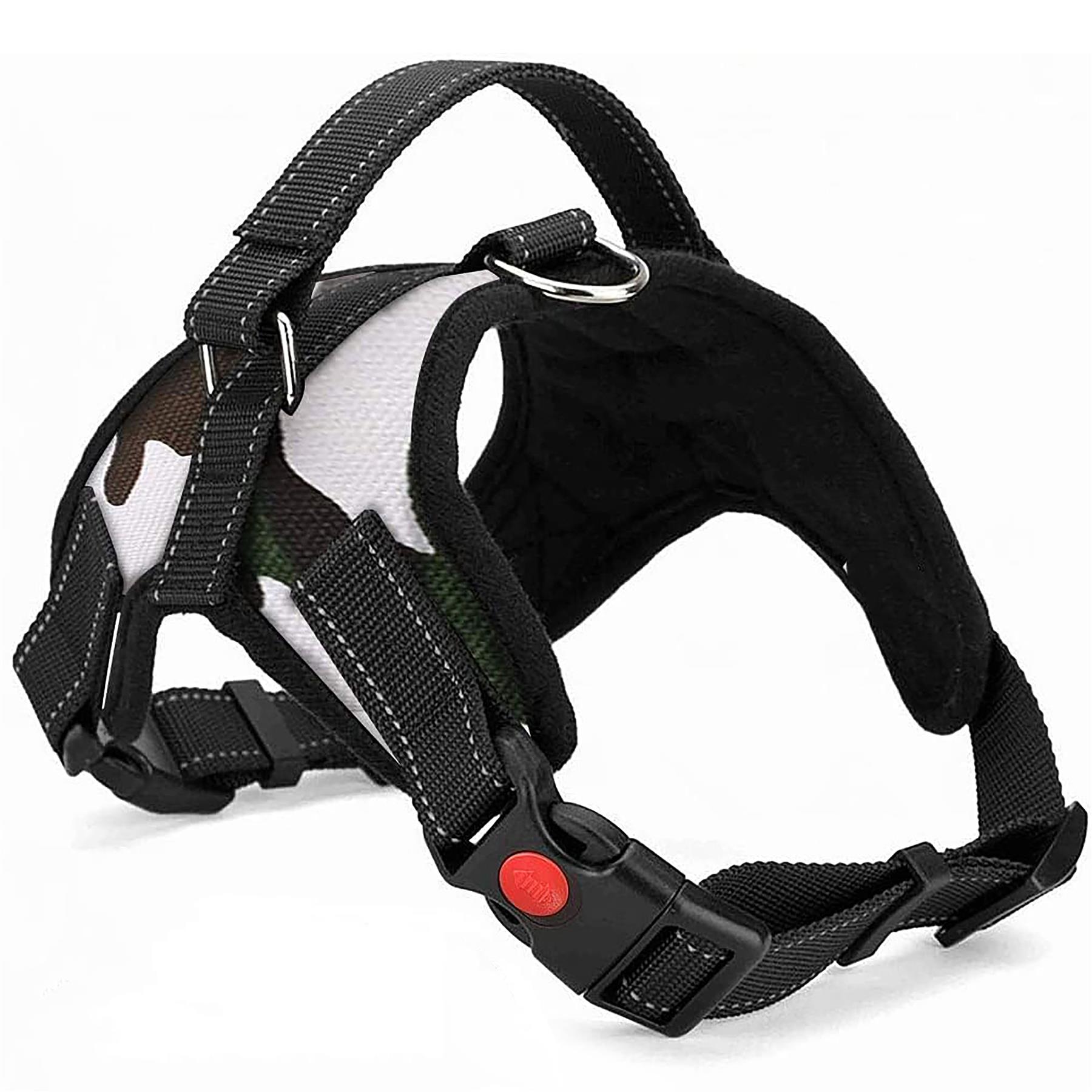 Dog Harness No Pull  Adjustable Vest Reflective String Soft Strong For Anti Pull