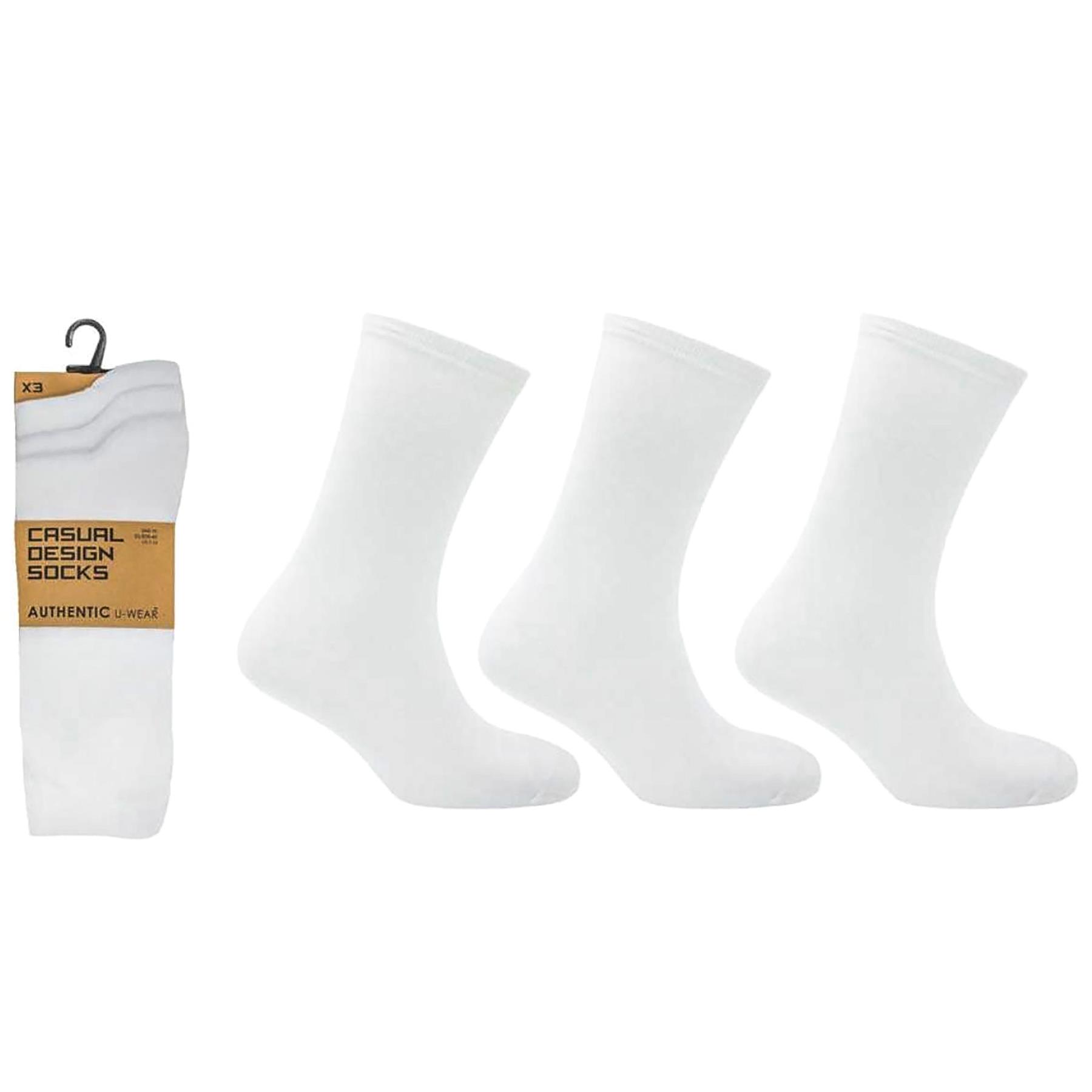 Mens Socks 3,6 Pairs Stripes Design Cotton Rich Everyday Work Ankle Size UK 6-11 - Imagen 10 de 10