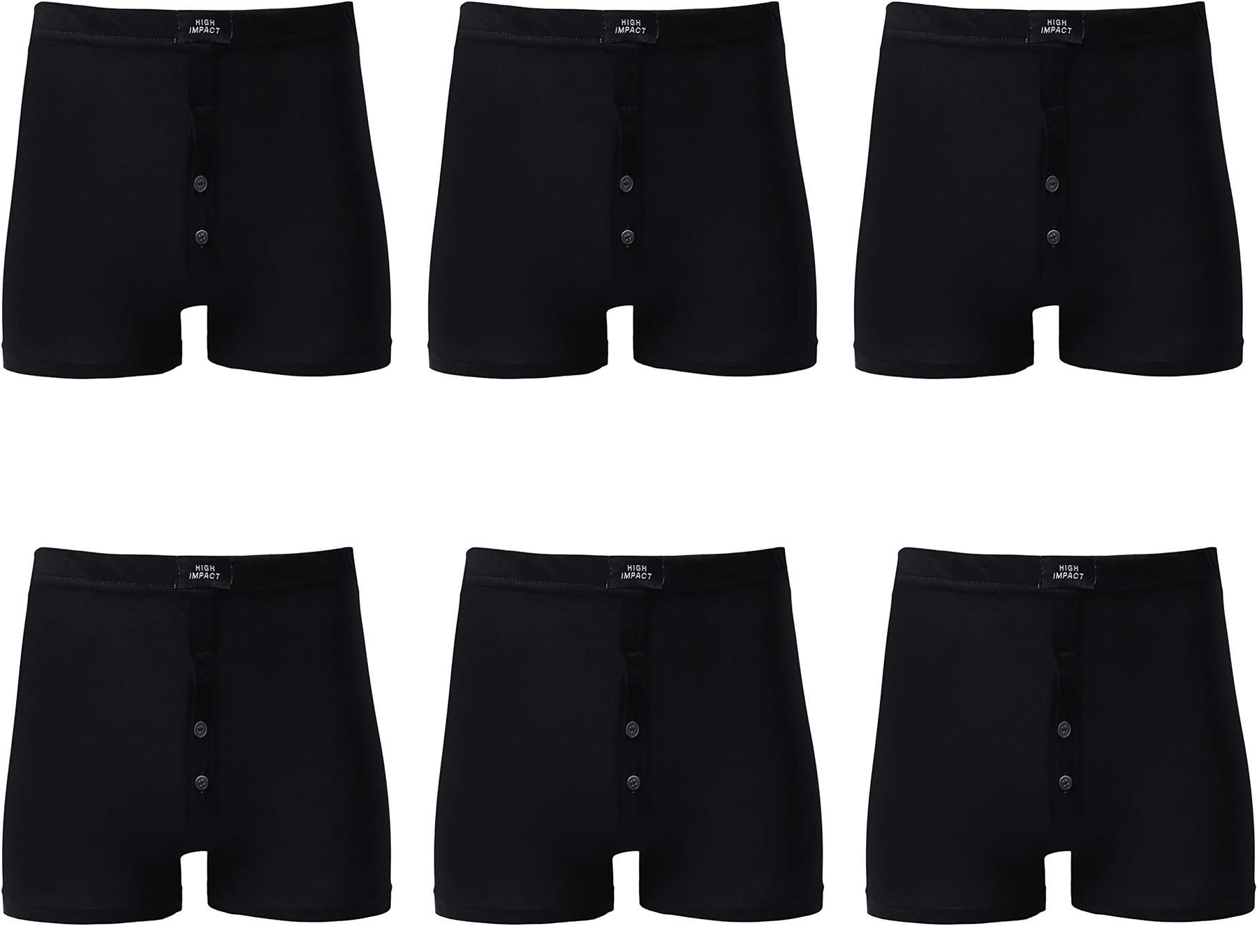 3 6 12 PACK MENS CLASSIC BOXER SHORTS BRIEFS COMFORT FIT JERSEY UNDERWEAR PANTS - Picture 4 of 14