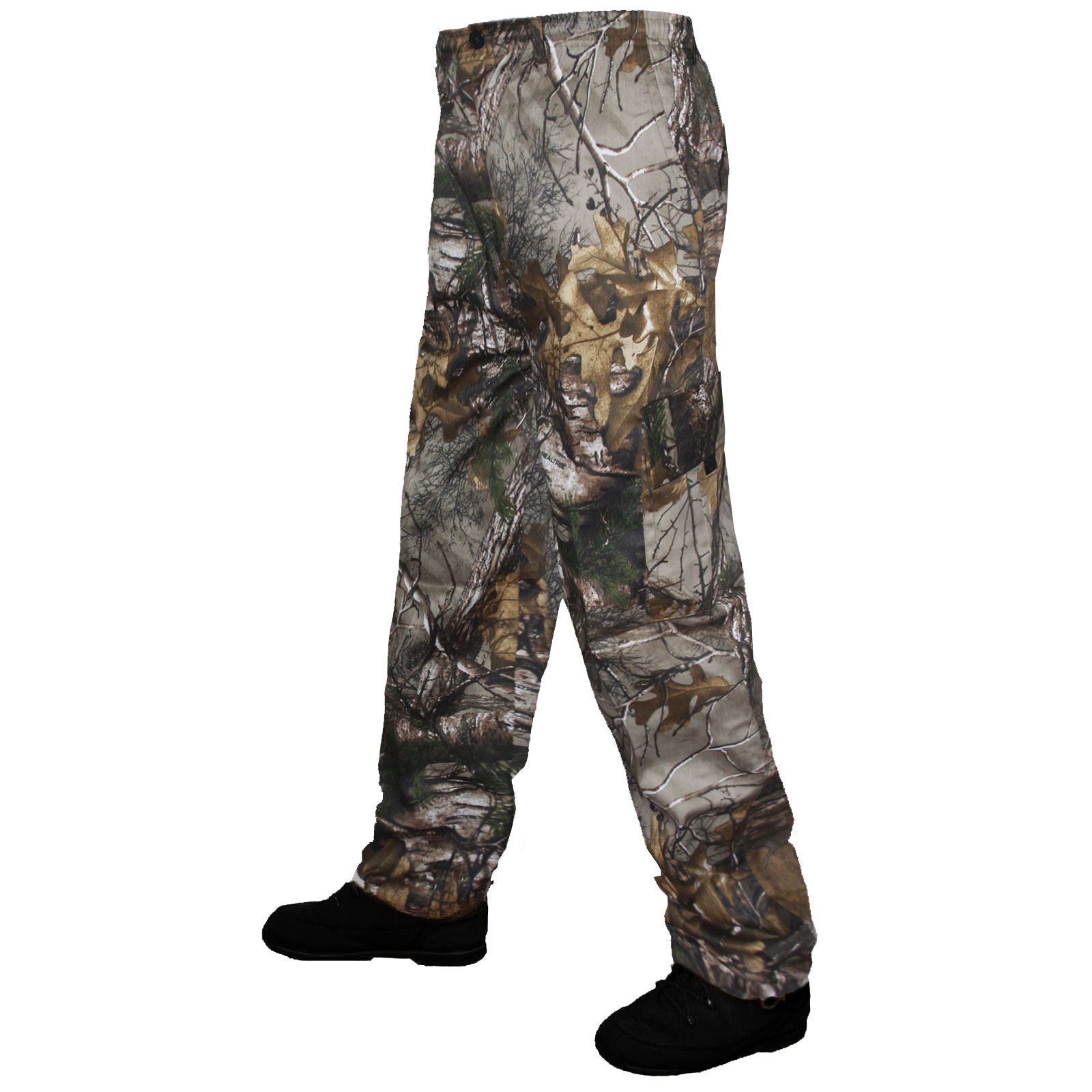 MENS JUNGLE CAMOUFLAGE SHORTS / TROUSER COMBAT CARGO FISHING HUNTING