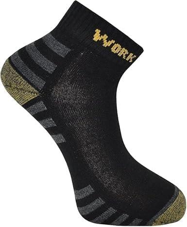 Mens Work Socks Heavy Duty Low Cut Breathable Athletic Ankle Sports Socks 6-11 - Picture 8 of 10