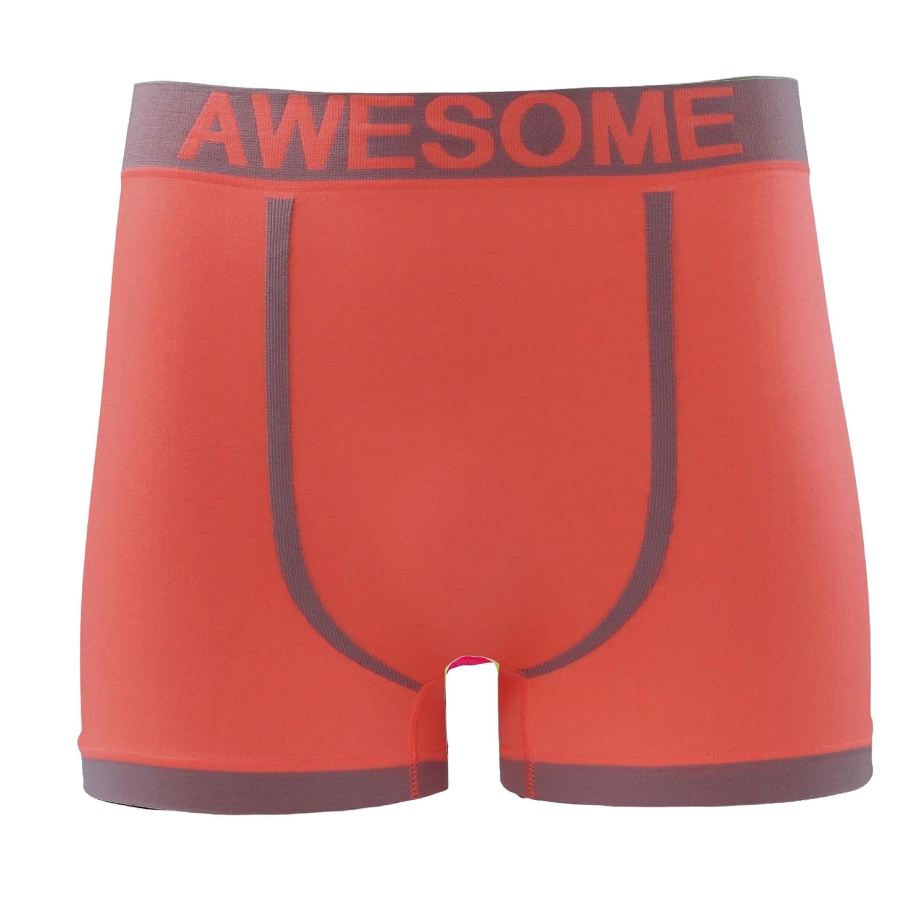 12 Pack Mens Neon Boxer Shorts Classic Sports Trunk Brief Adult Underwear S-2XL - Picture 9 of 10