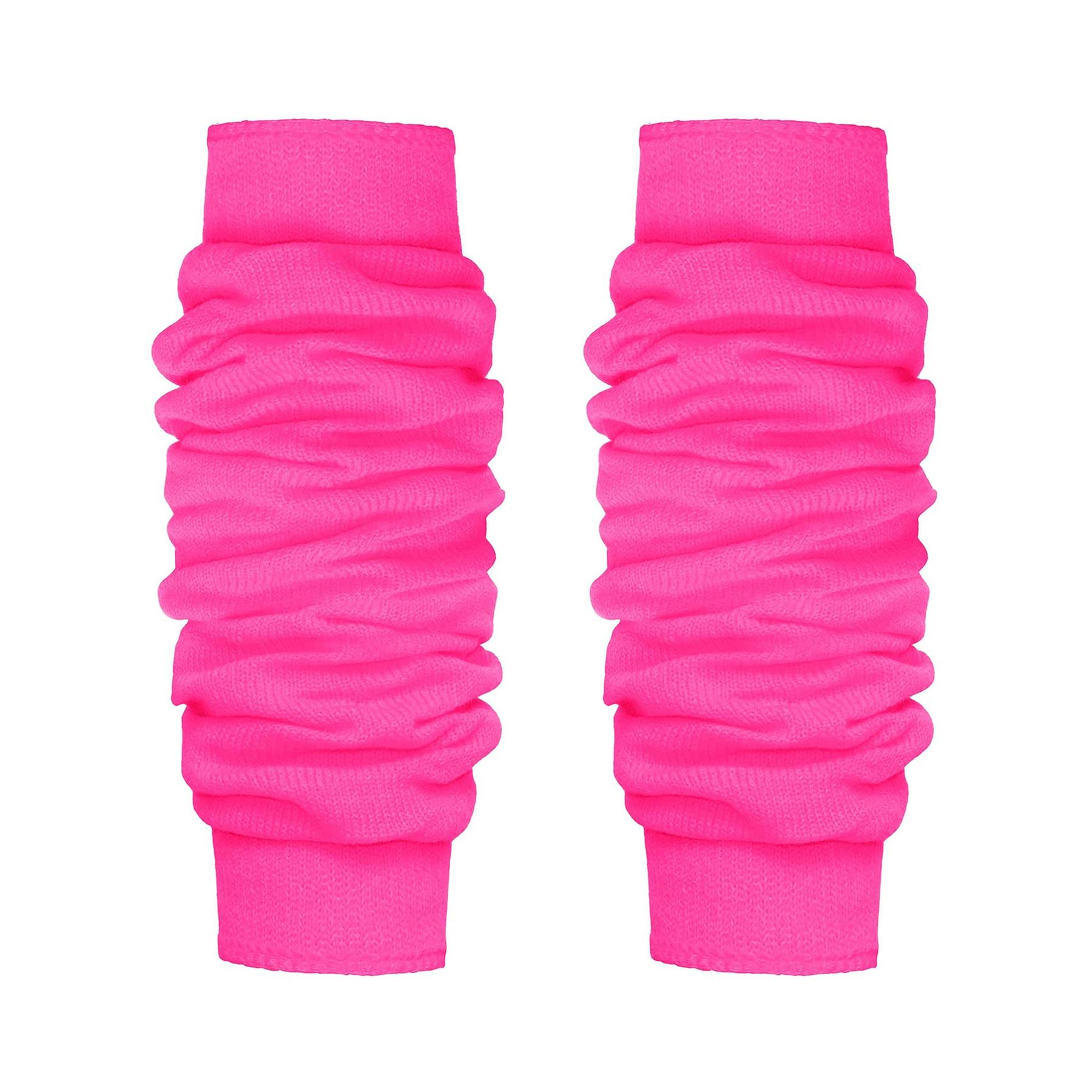 GIRLS TUTU LEG WARMERS 80’S WOMENS FANCY DRESS LADIES DANCE KNEE SOCKS ACCESSORY - Picture 15 of 31