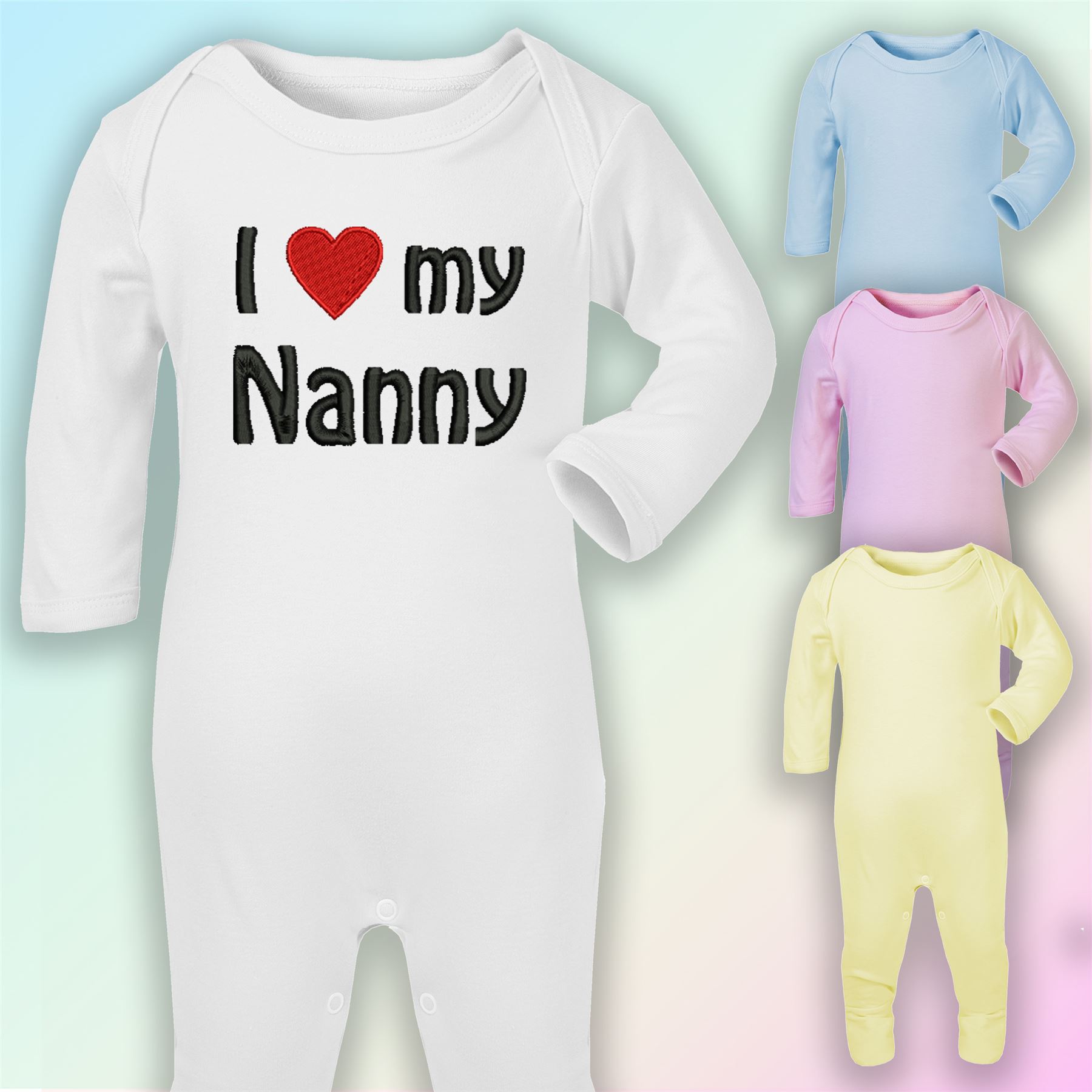 i love nanny baby grow