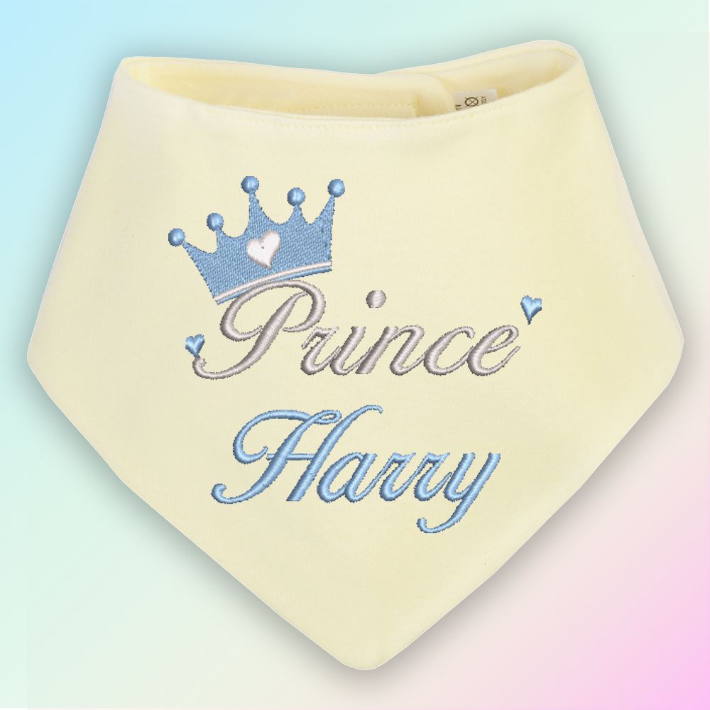 personalised dribble bibs