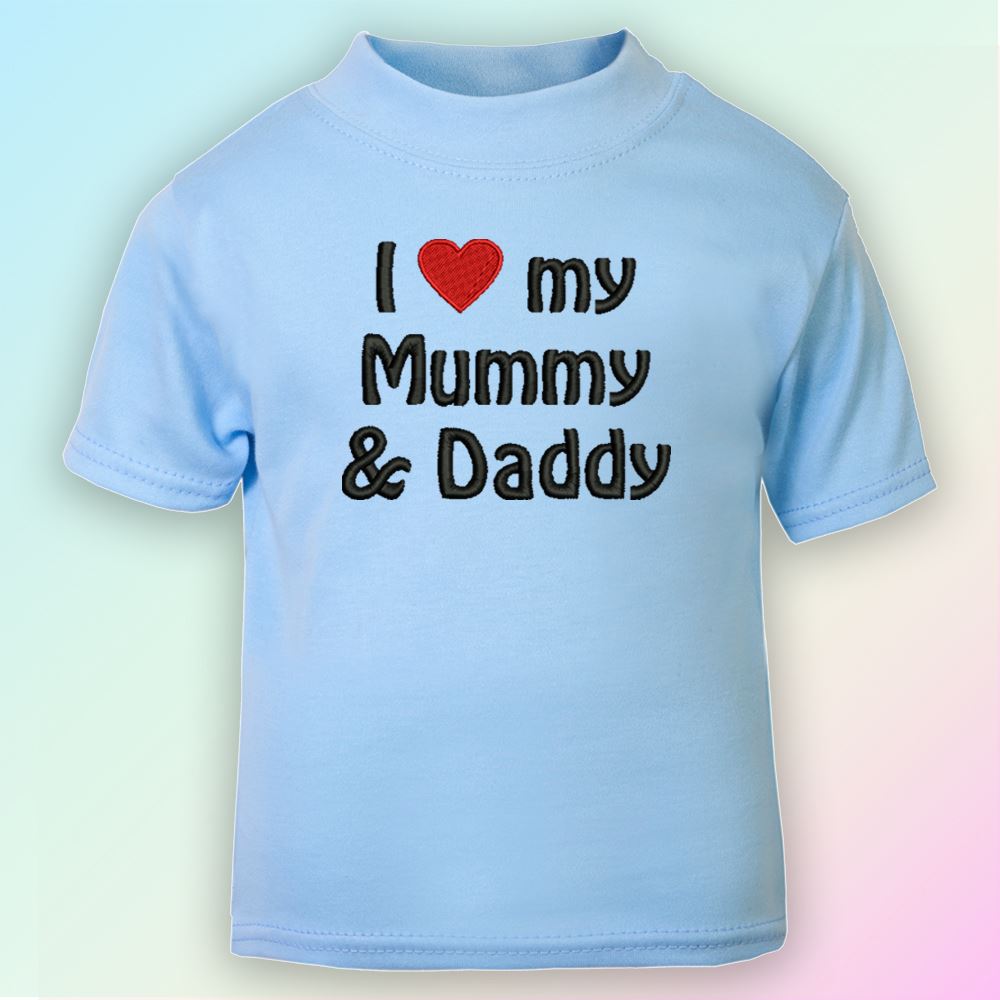 i love my daddy baby vest