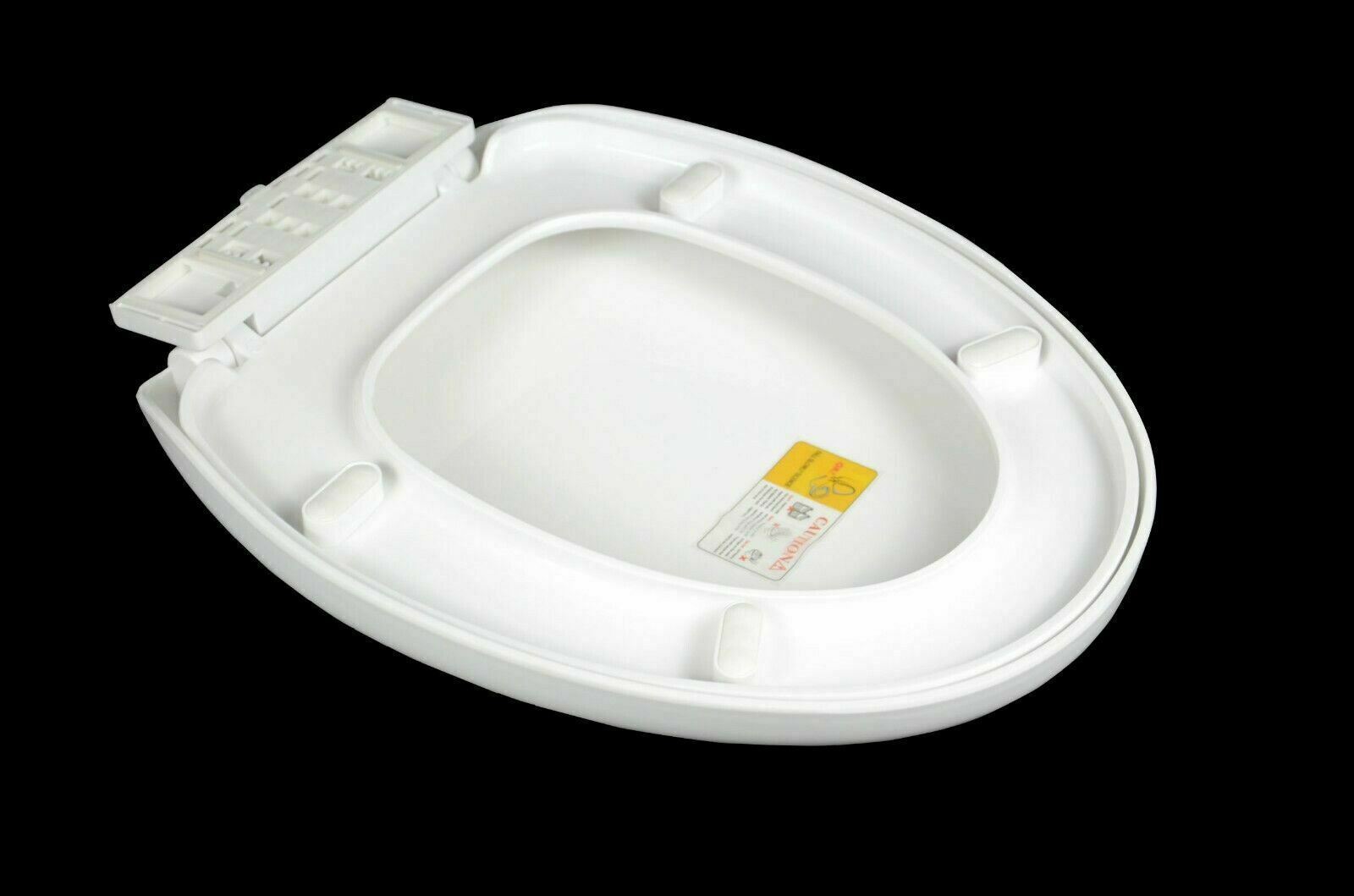 Luxury Toilet Seat Soft Close Heavy Duty Quick Release Top Fitting
