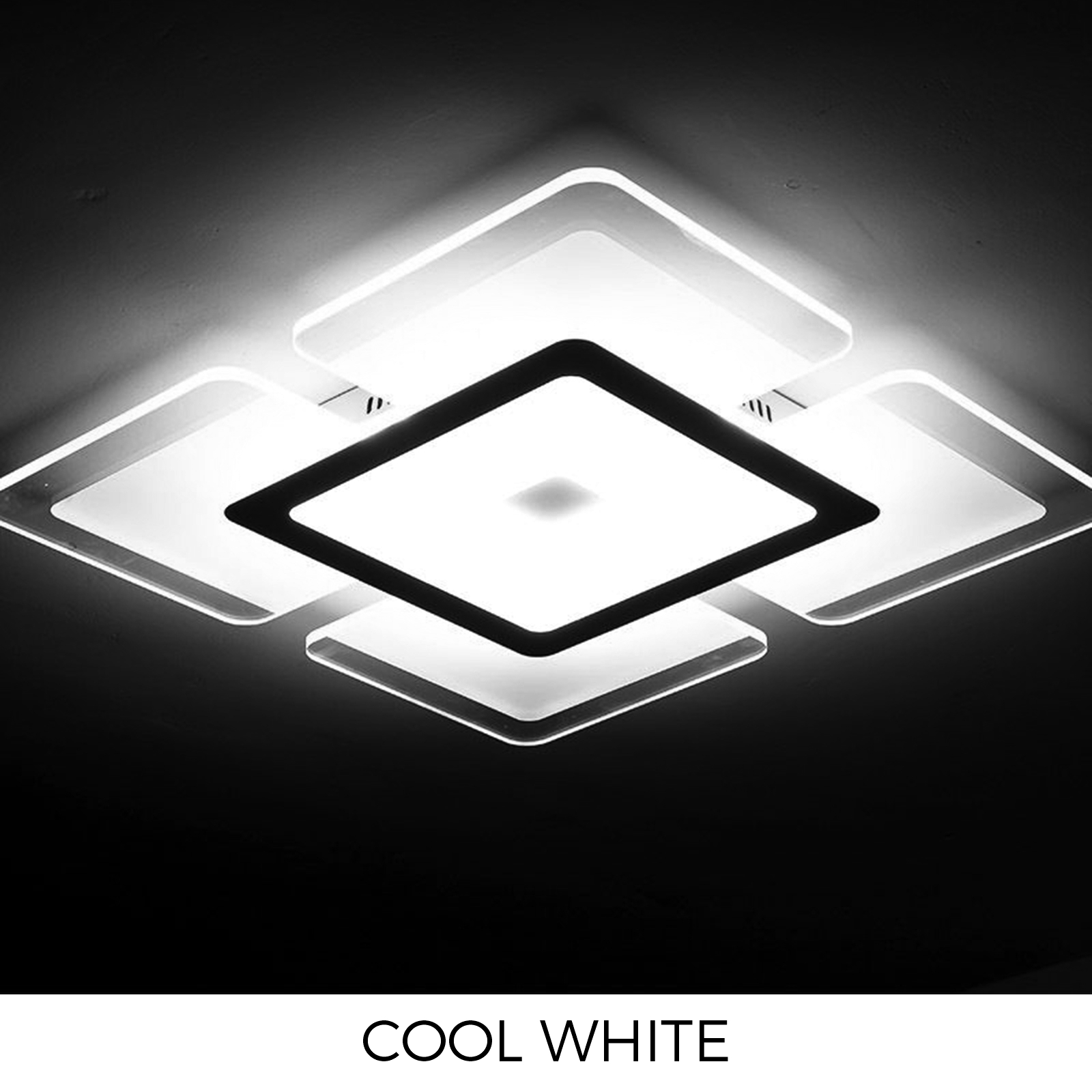 Luces de techo LED cuadrada panel Down Light Cocina Dormitorio Sala de