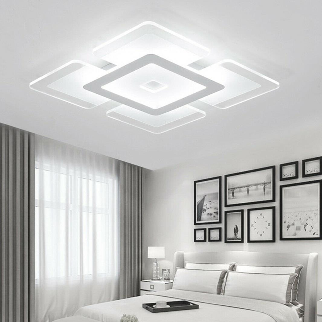 Luces de techo LED cuadrada panel Down Light Cocina Dormitorio Sala de