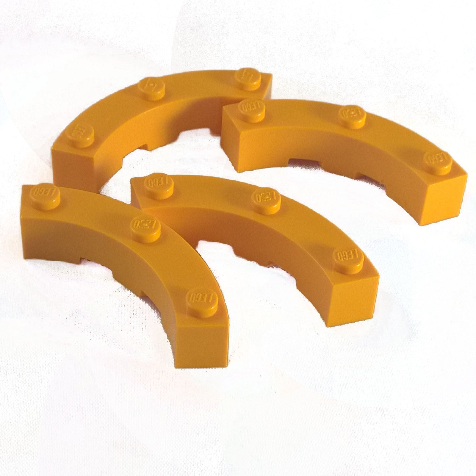 LEGO® 48092 Brick Round Corner 4x4 Macaroni 3 Studs - Choose Color & Quantity - Picture 4 of 20