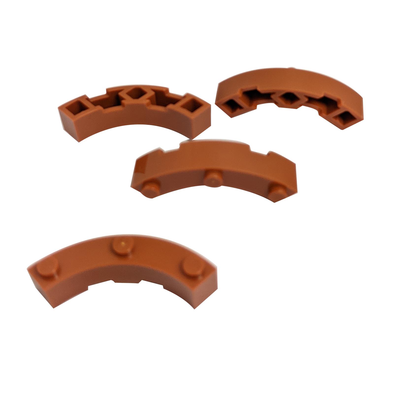 LEGO® 48092 Brick Round Corner 4x4 Macaroni 3 Studs - Choose Color & Quantity - Picture 7 of 20
