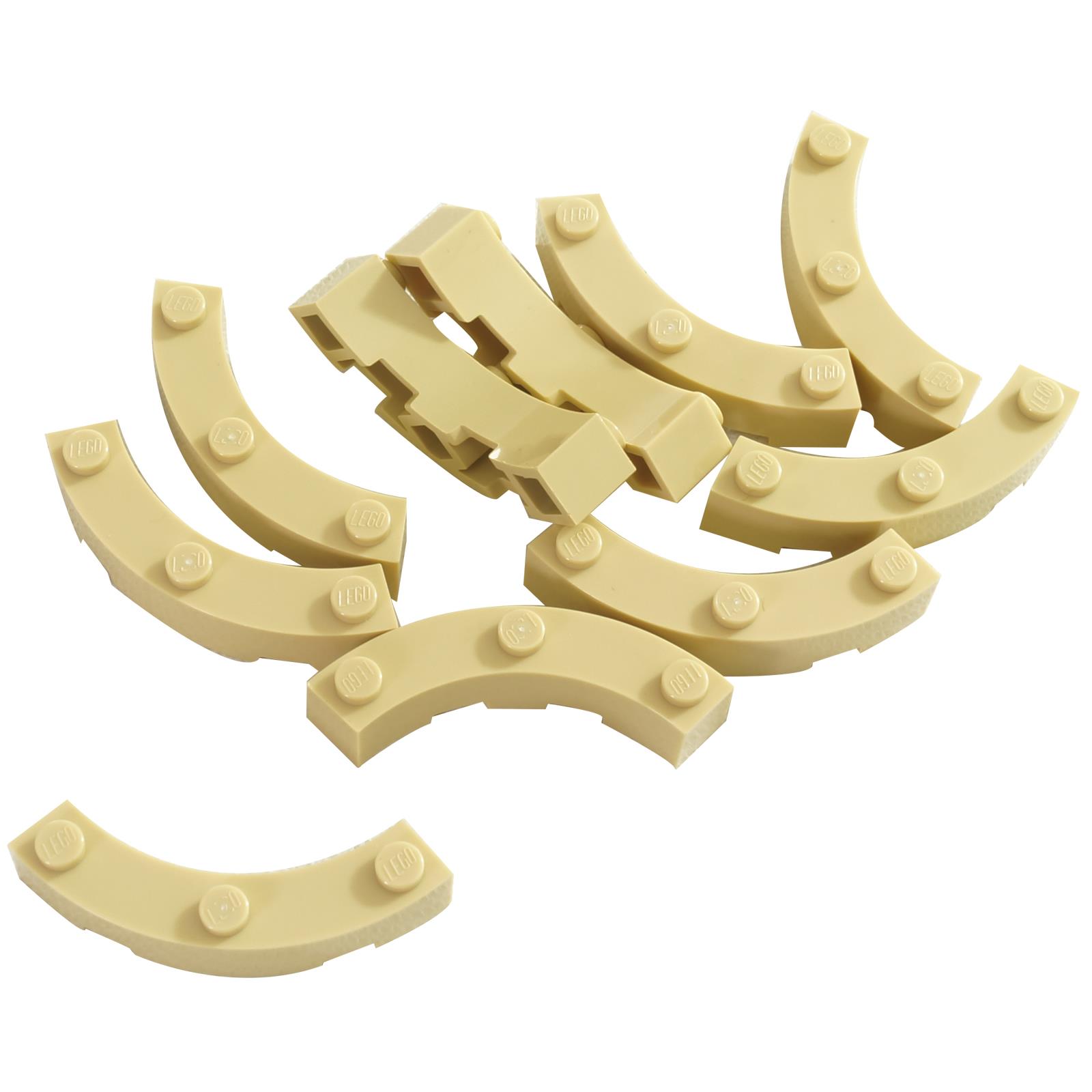 LEGO® 48092 Brick Round Corner 4x4 Macaroni 3 Studs - Choose Color & Quantity - Picture 17 of 20