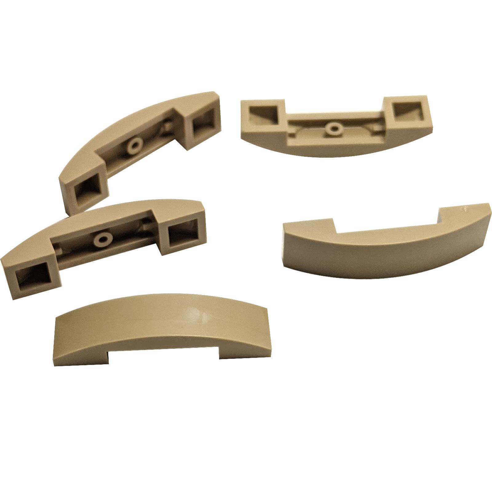 LEGO® 93273 Slope, Curved 4x1x2/3 Double - Choose Color & Quantity - New - Picture 23 of 25