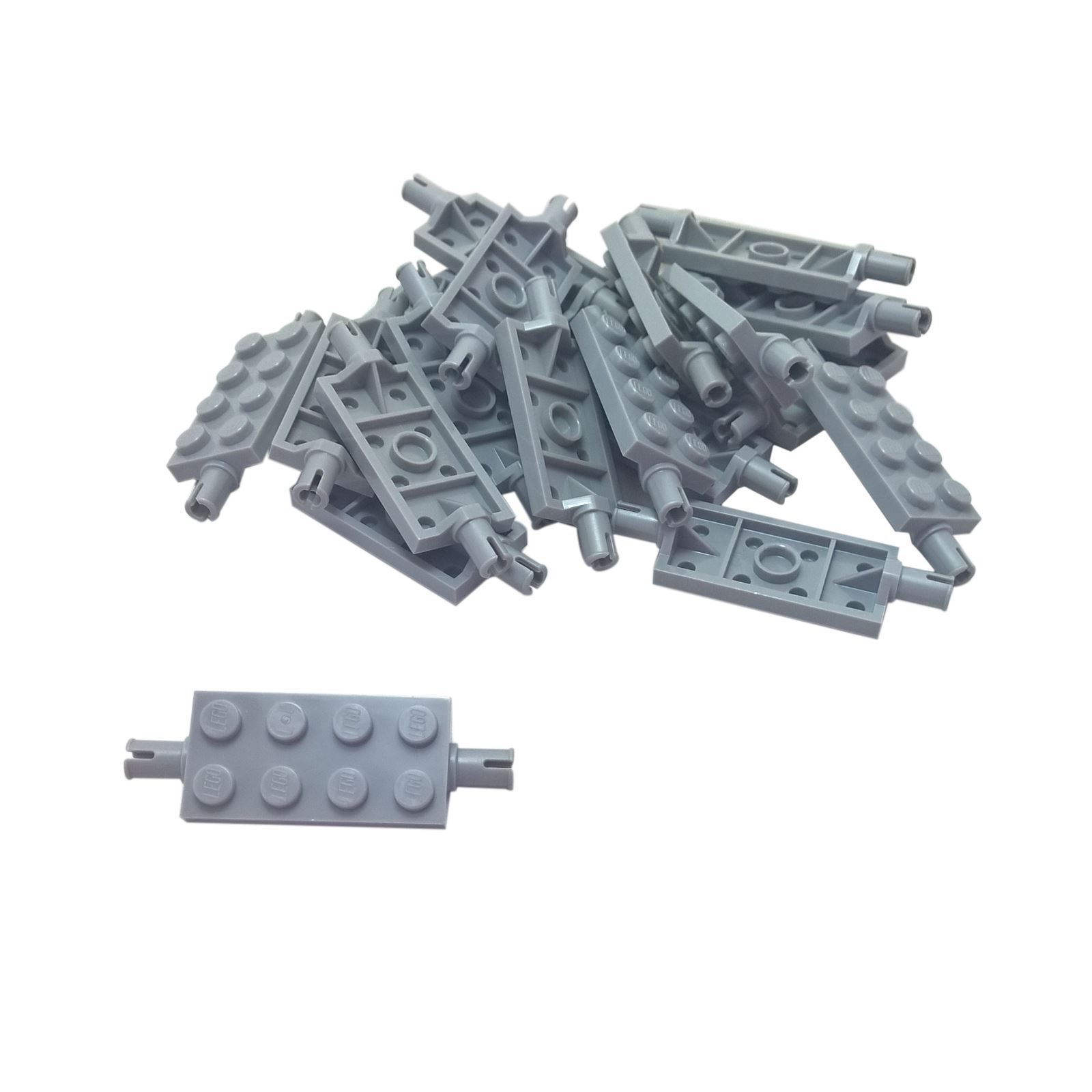 20 NEW LEGO Brick 2 x 2 Light Bluish Gray