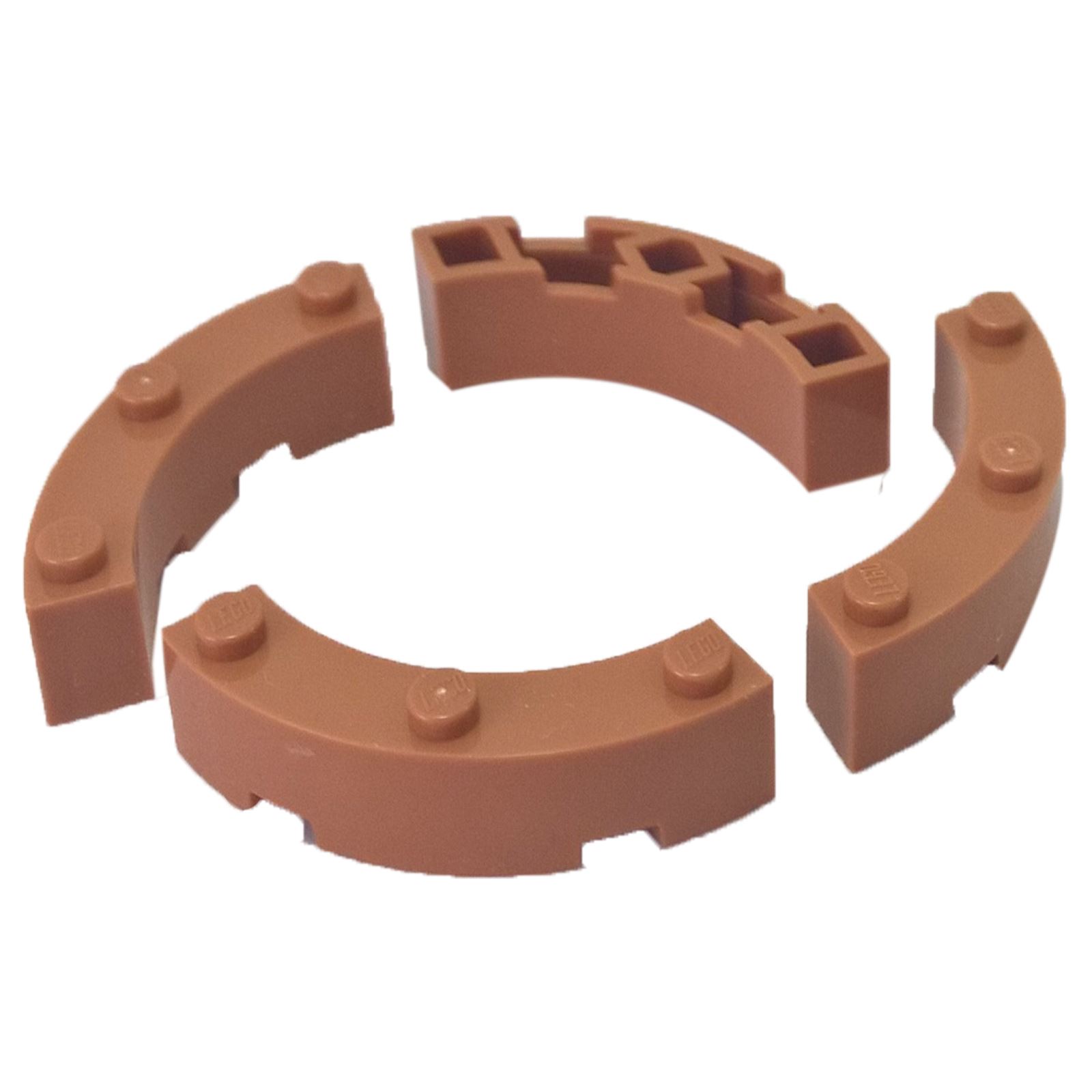LEGO® 48092 Brick Round Corner 4x4 Macaroni 3 Studs - Choose Color & Quantity - Picture 13 of 20