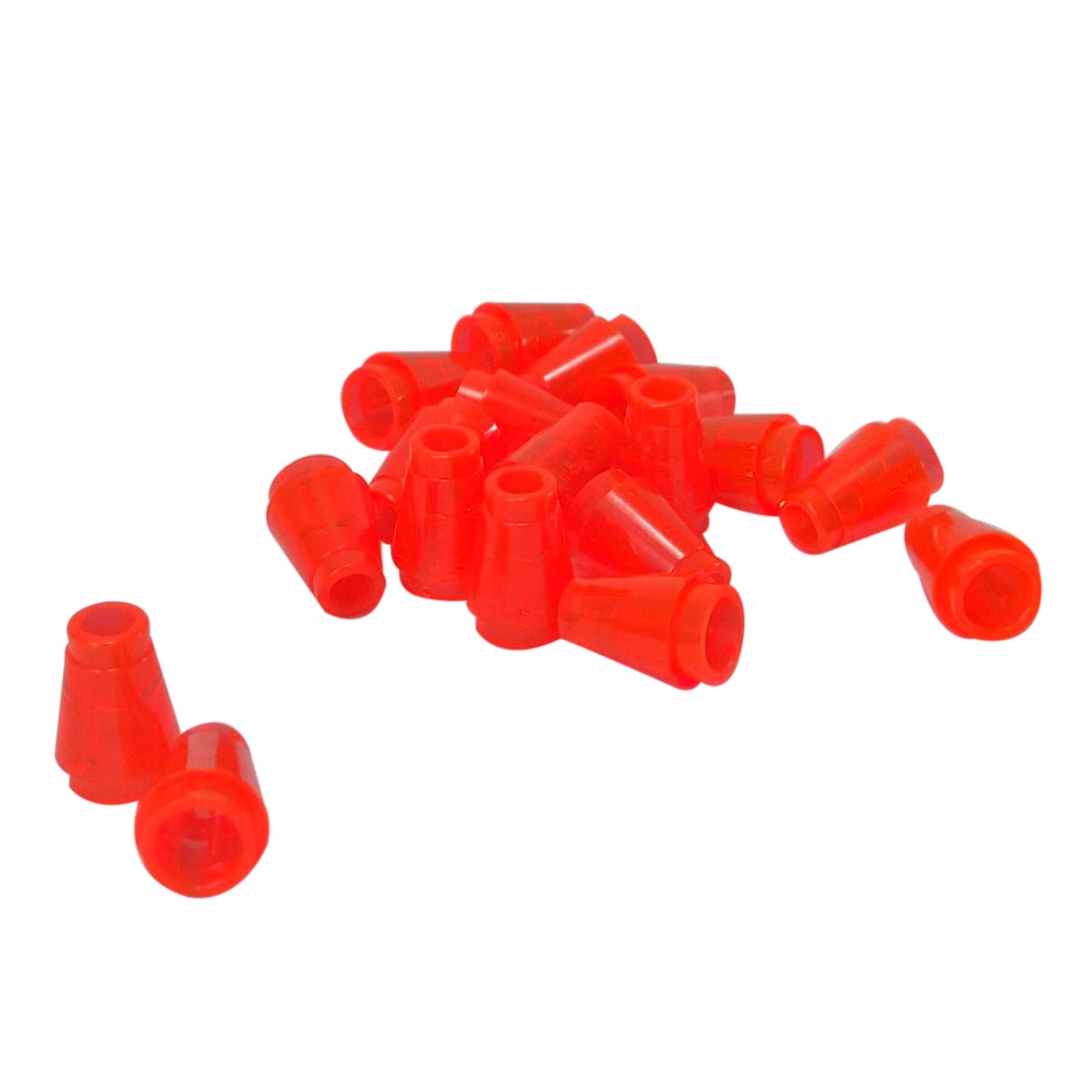 Cone 1 x 1 with Top Groove - LEGO® 4589b, Choose Color & Quantity - Picture 23 of 29